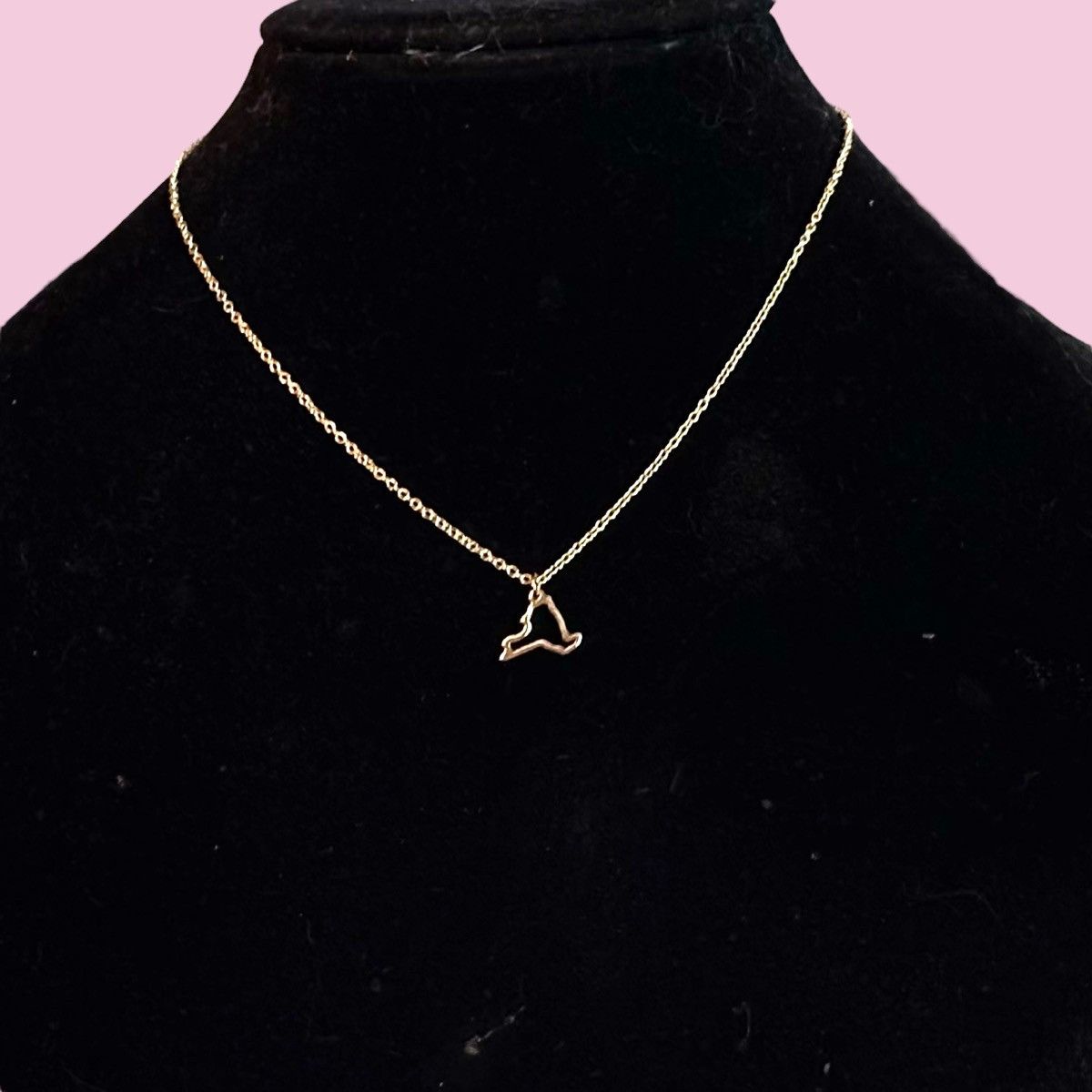 Other Gold tone New York State pendant necklace Size ONE SIZE - 1 Thumbnail