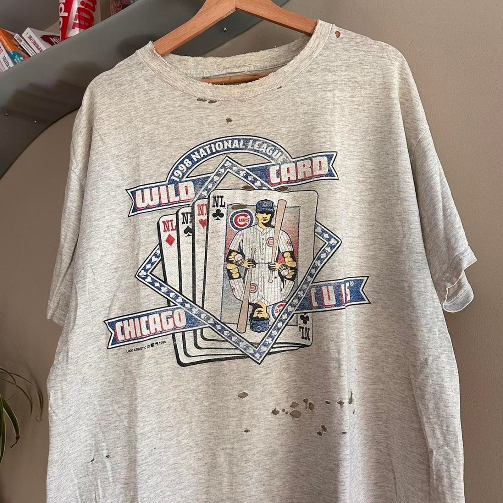 MLB × Vintage Vintage Chicago Cubs Shirt Size US XL / EU 56 / 4 - 2 Thumbnail