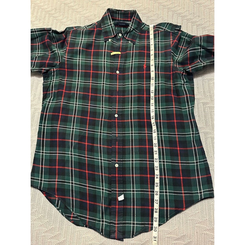 Ralph Lauren Ralph Lauren green plaid flannel button down size M Size US M / EU 48-50 / 2 - 7 Thumbnail