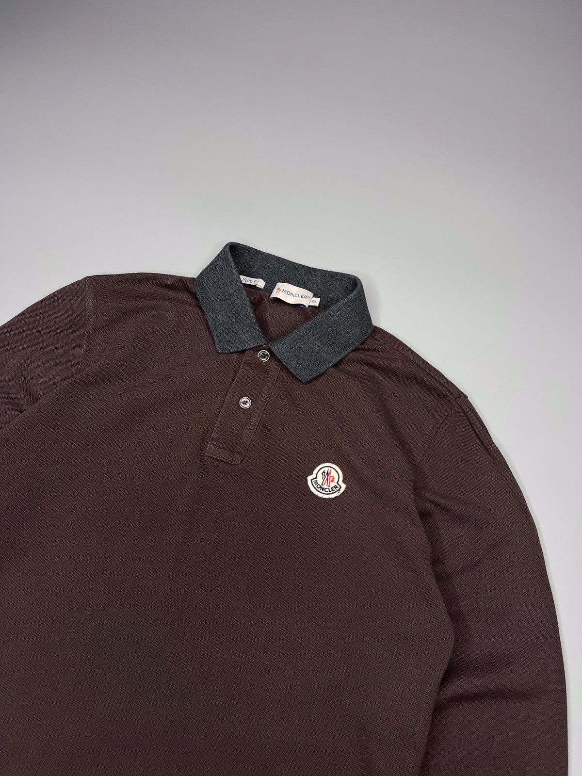 Moncler Moncler Maglia Polo Manica Lunga Long Sleeve Size US S / EU 44-46 / 1 - 2 Thumbnail
