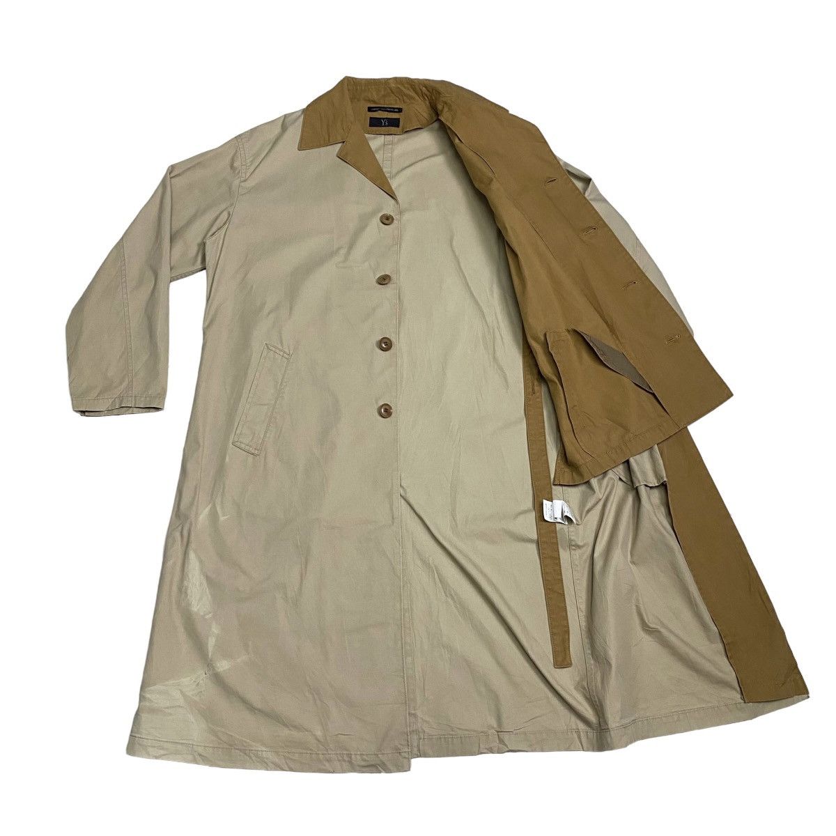 Yohji Yamamoto Y's Yohji Yamamoto overcoat double layer Size US M / EU 48-50 / 2 - 12 Thumbnail