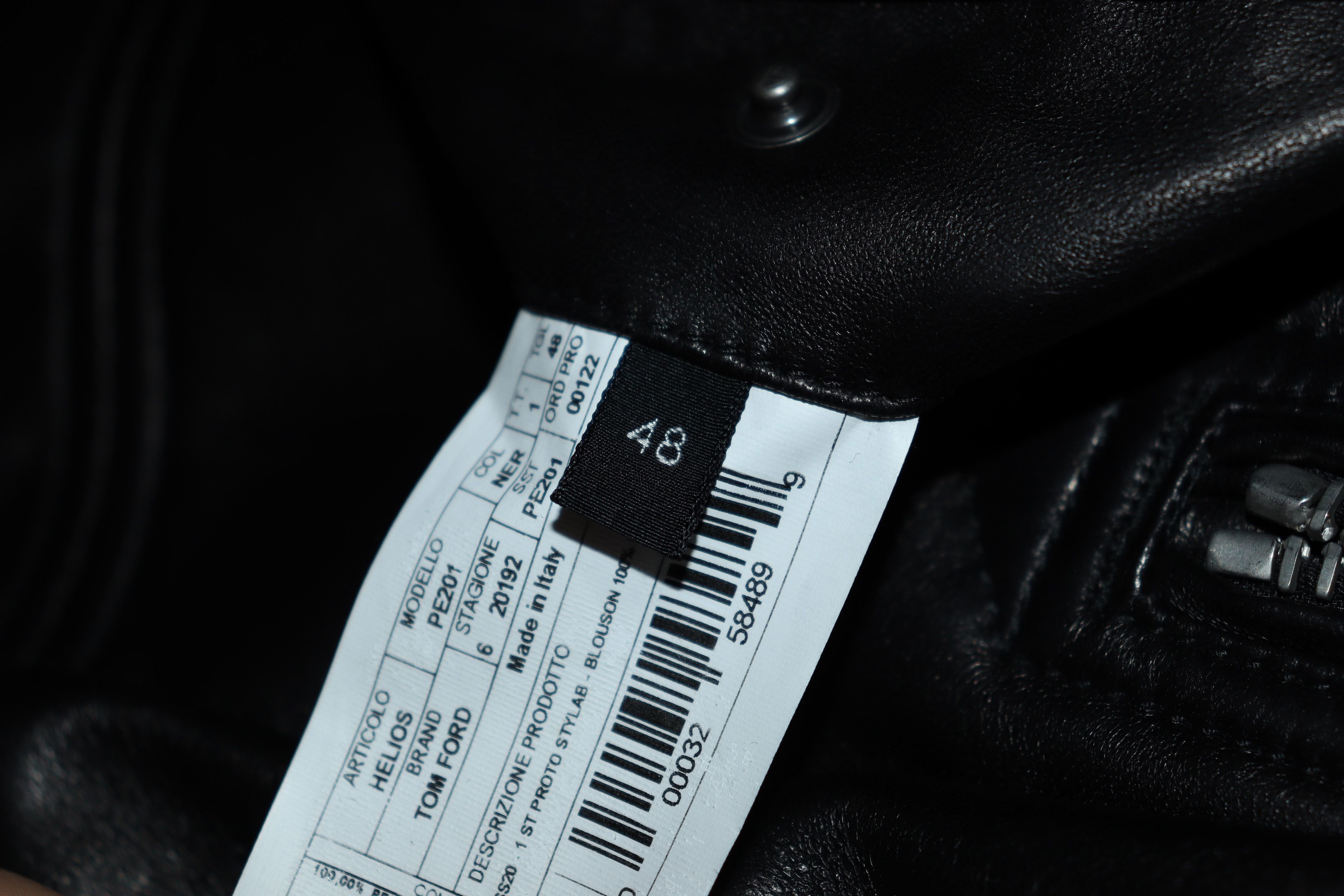 Tom Ford o1rshd1 Leather Jacket in Black Size US M / EU 48-50 / 2 - 12 Thumbnail