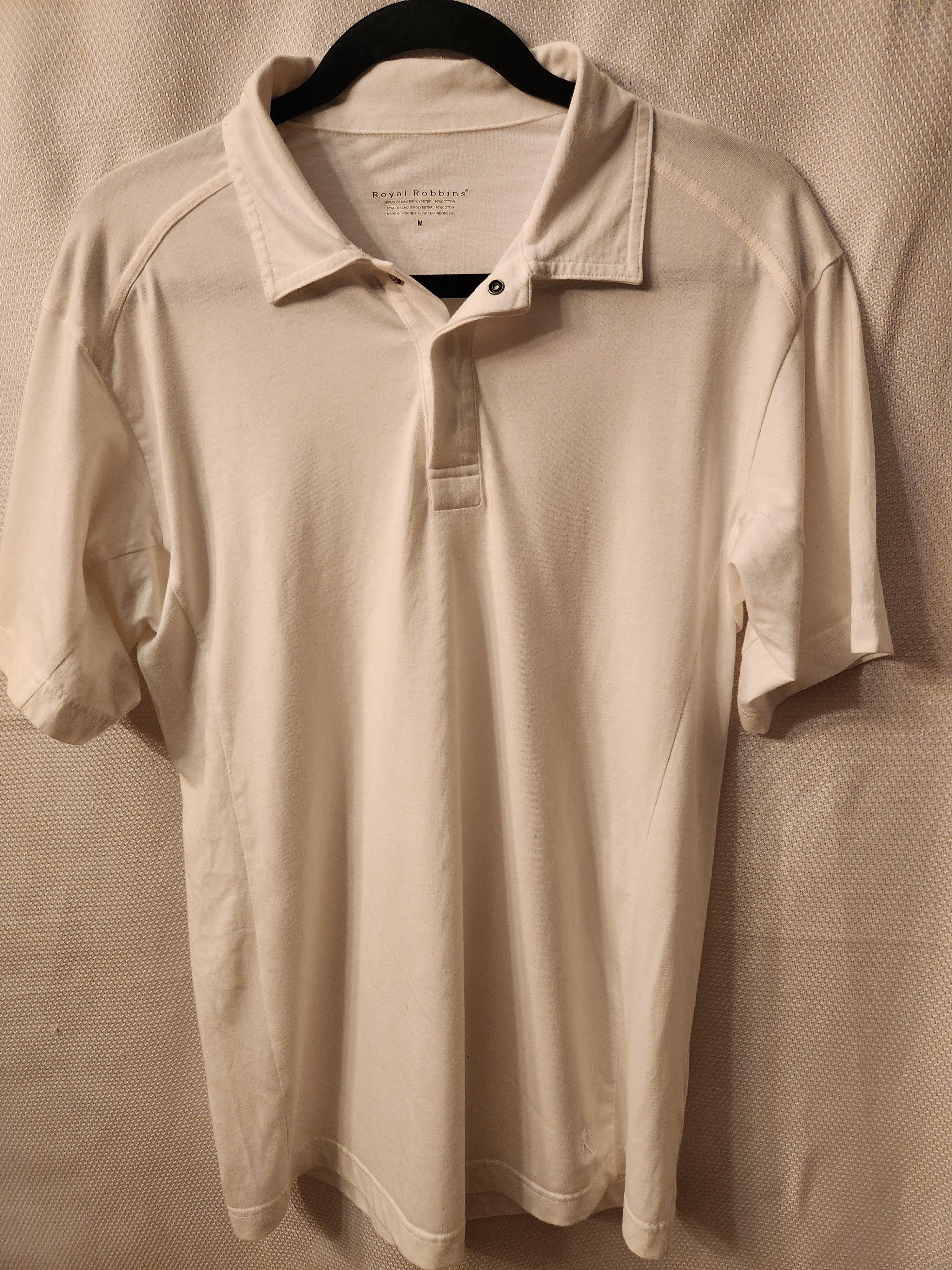 Royal Robbins Cotton Blend Short Sleeve Polo Shirt Size US M / EU 48-50 / 2 - 1 Thumbnail