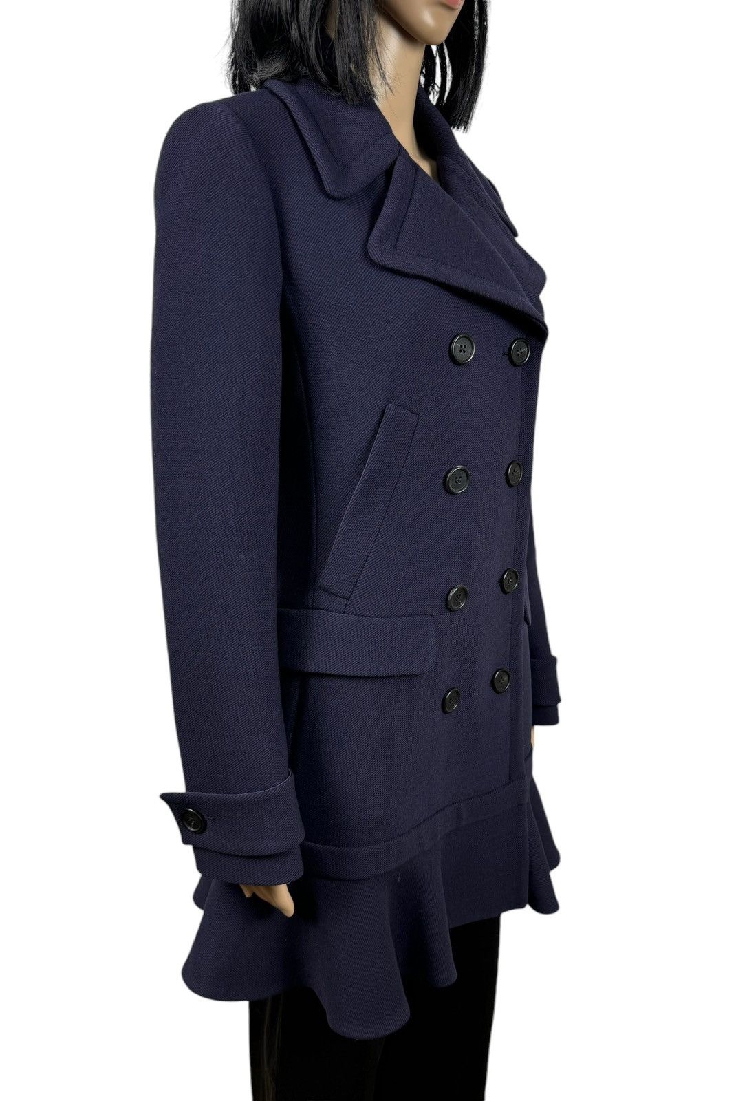 Prada Prada Virgin Wool Coat Basque size 40 Size S / US 4 / IT 40 - 5 Thumbnail