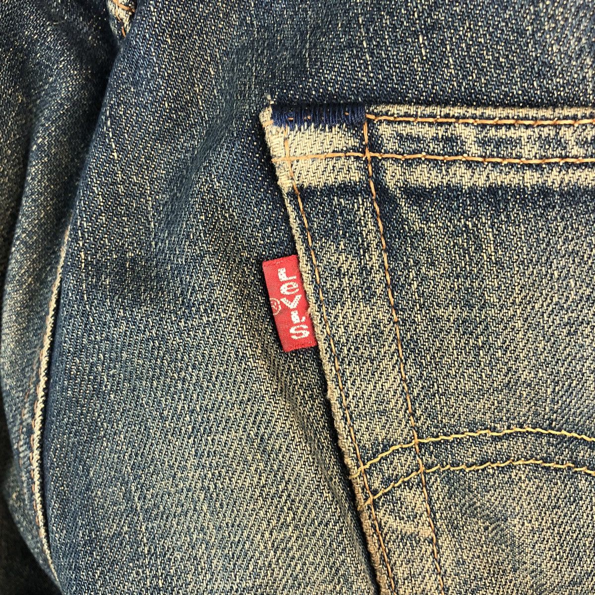 Levi's Levis 503 Blue selvedge vintage Denim Pants #A2617 Size US 33 - 20 Thumbnail