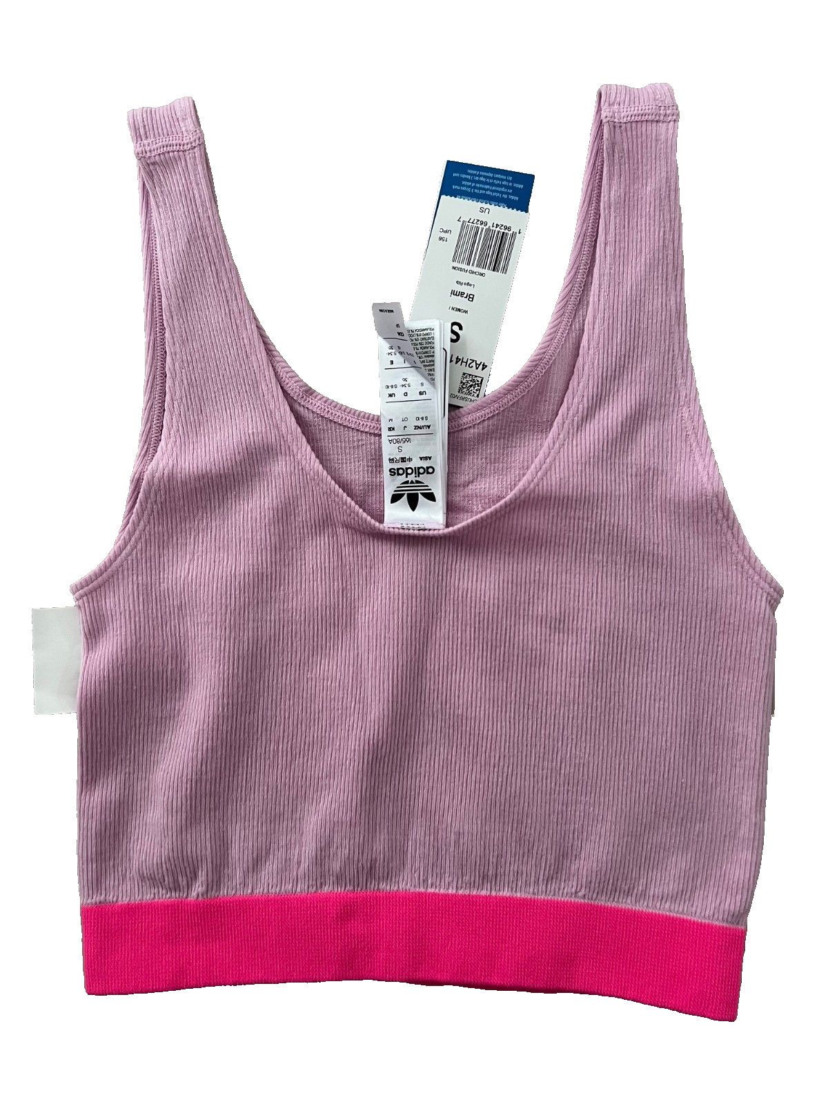 Adidas Adidas Rib Tank Top Orchid Fusion ( S ) Size S / US 4 / IT 40 - 2 Thumbnail