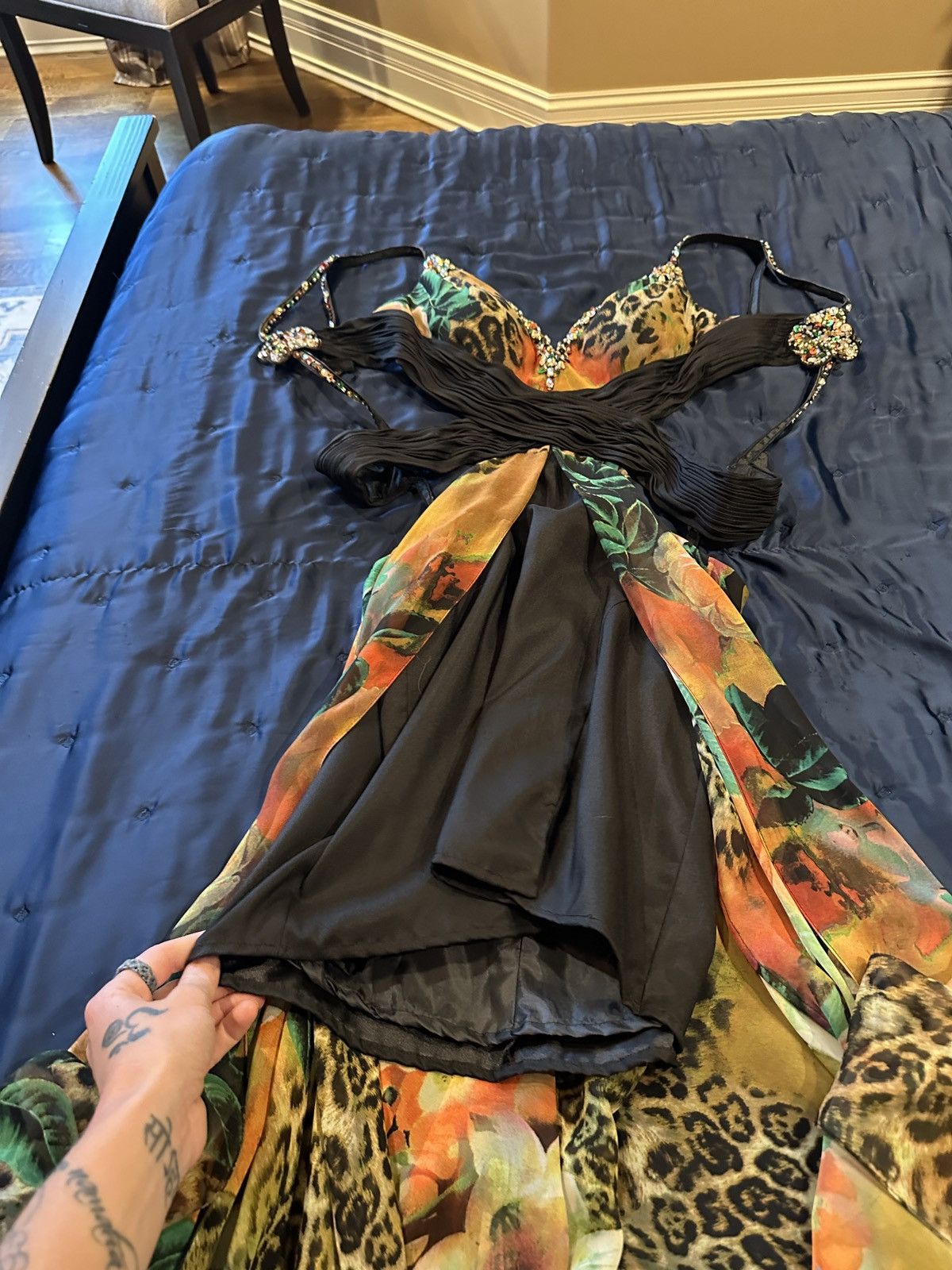 Other Floral Gown Size S / US 4 / IT 40 - 3 Thumbnail