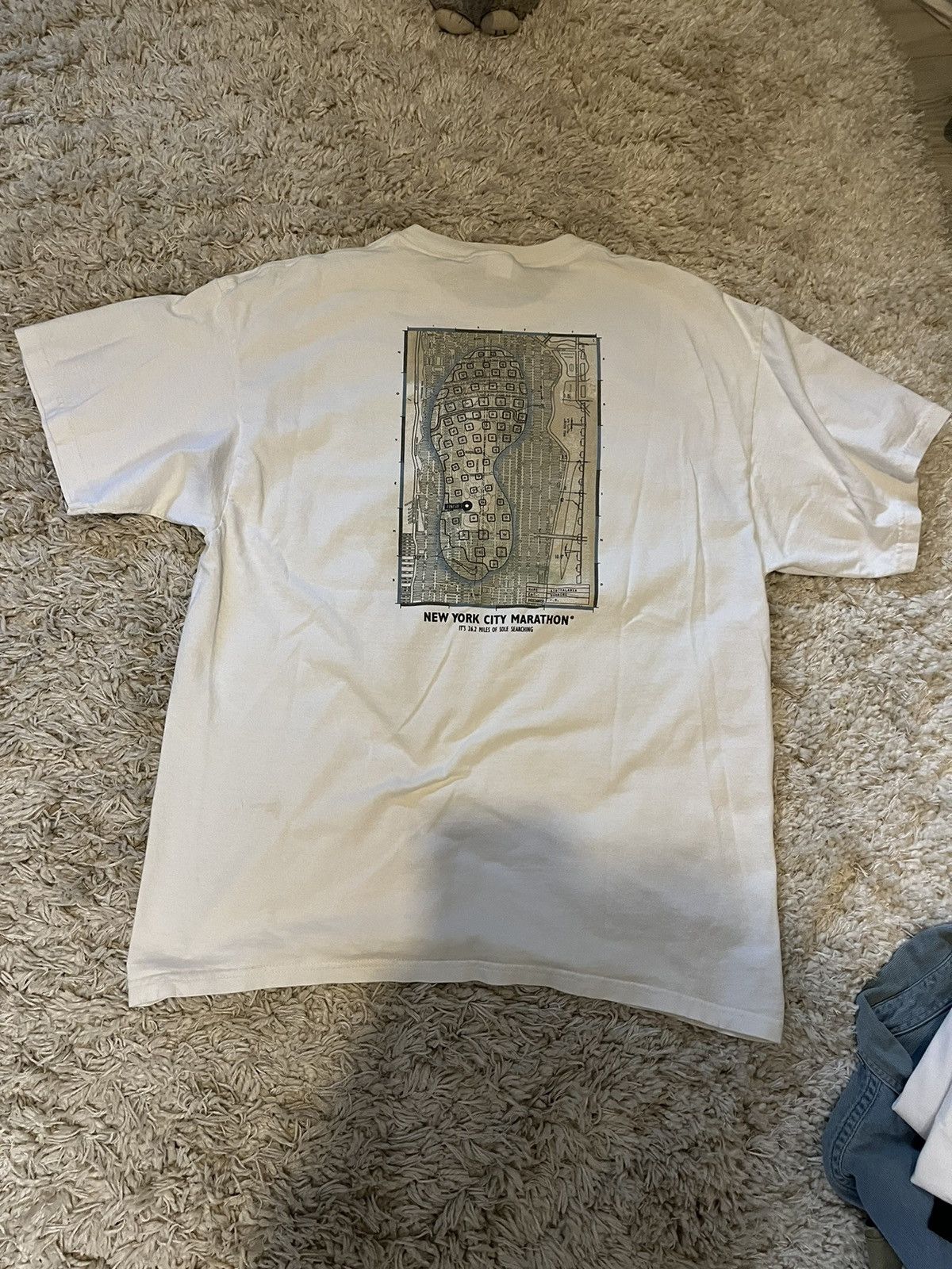 Nike Rare Nike vintage t shirt NYC Marathon 97 Grailed