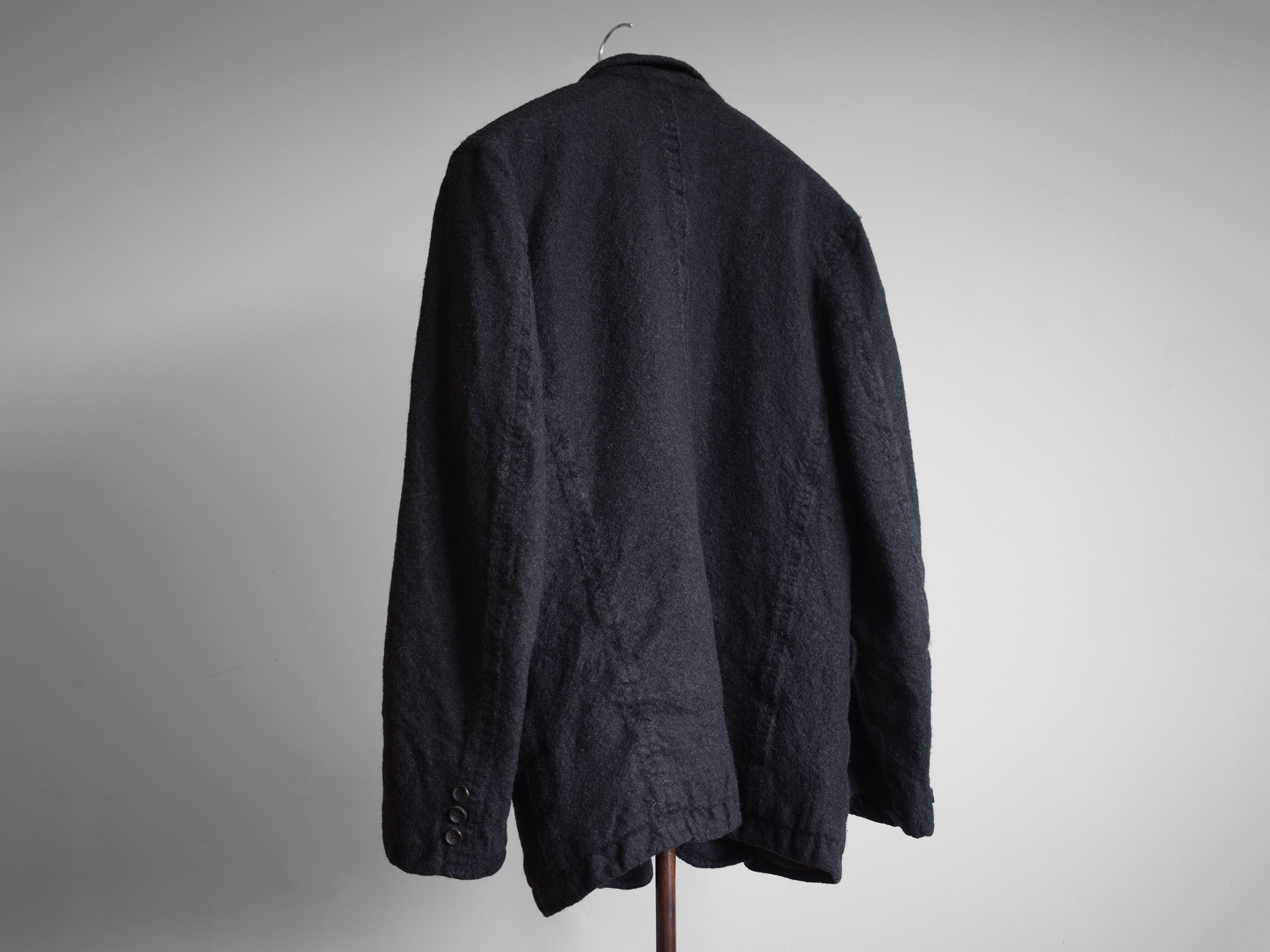 Comme des Garcons Homme AW2004 COMME des GARÇONS HOMME BOILED WOOL JACKET Size US M / EU 48-50 / 2 - 6 Thumbnail