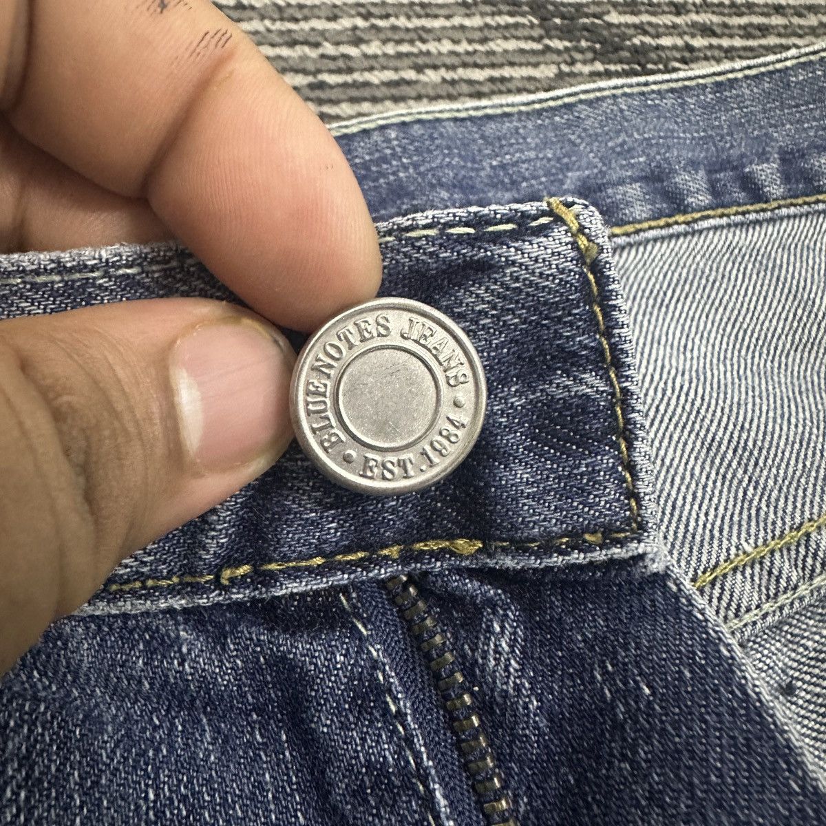 Vintage Faded🔥Loose Fit Bluenotes Jeans Size US 36 / EU 52 - 7 Thumbnail