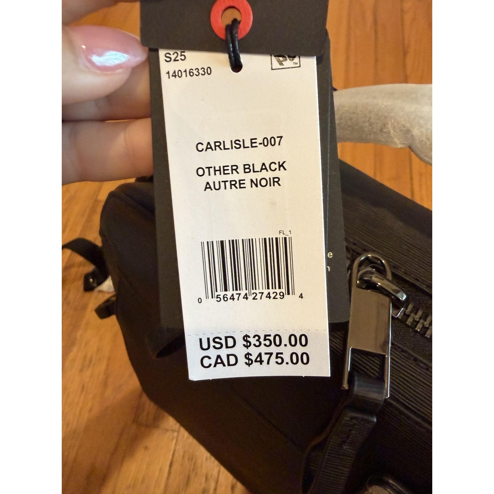 Ted Baker Ted Baker Mens Black Leather Backpack Size ONE SIZE - 6 Thumbnail