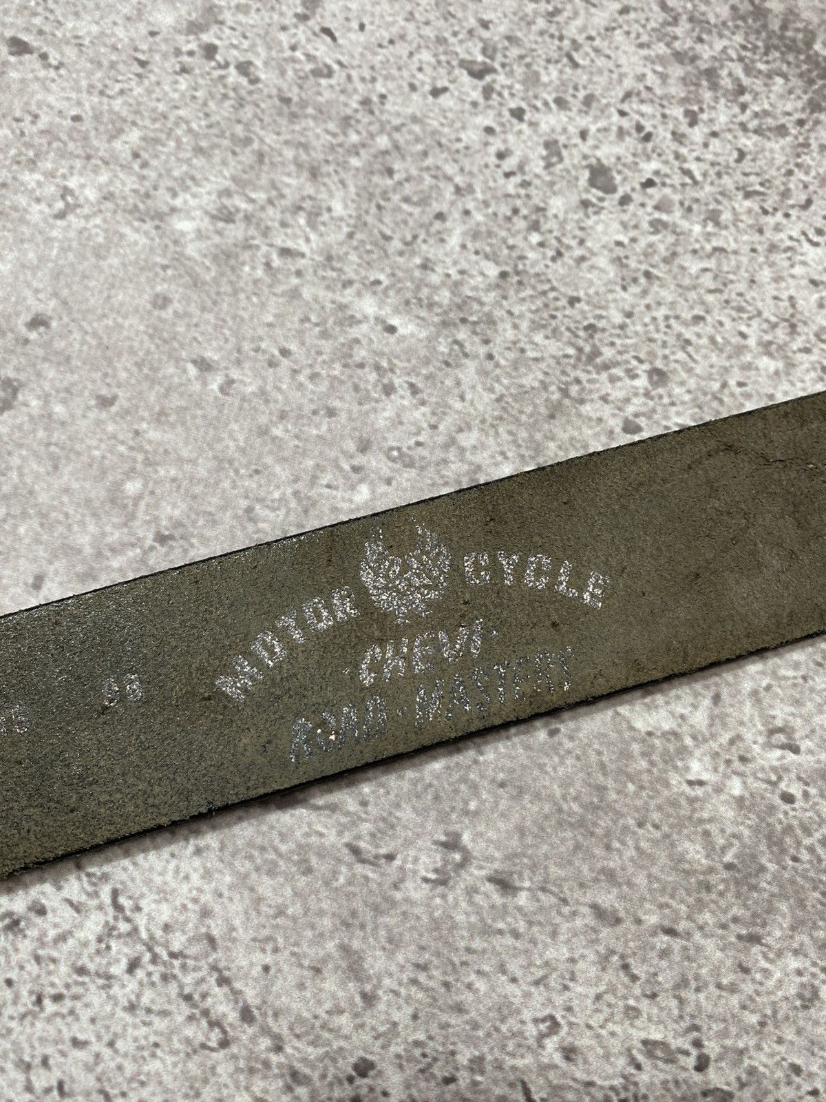 Chevignon × Vintage Vintage CHAVIGNON USA leather belt Size 32 - 5 Thumbnail