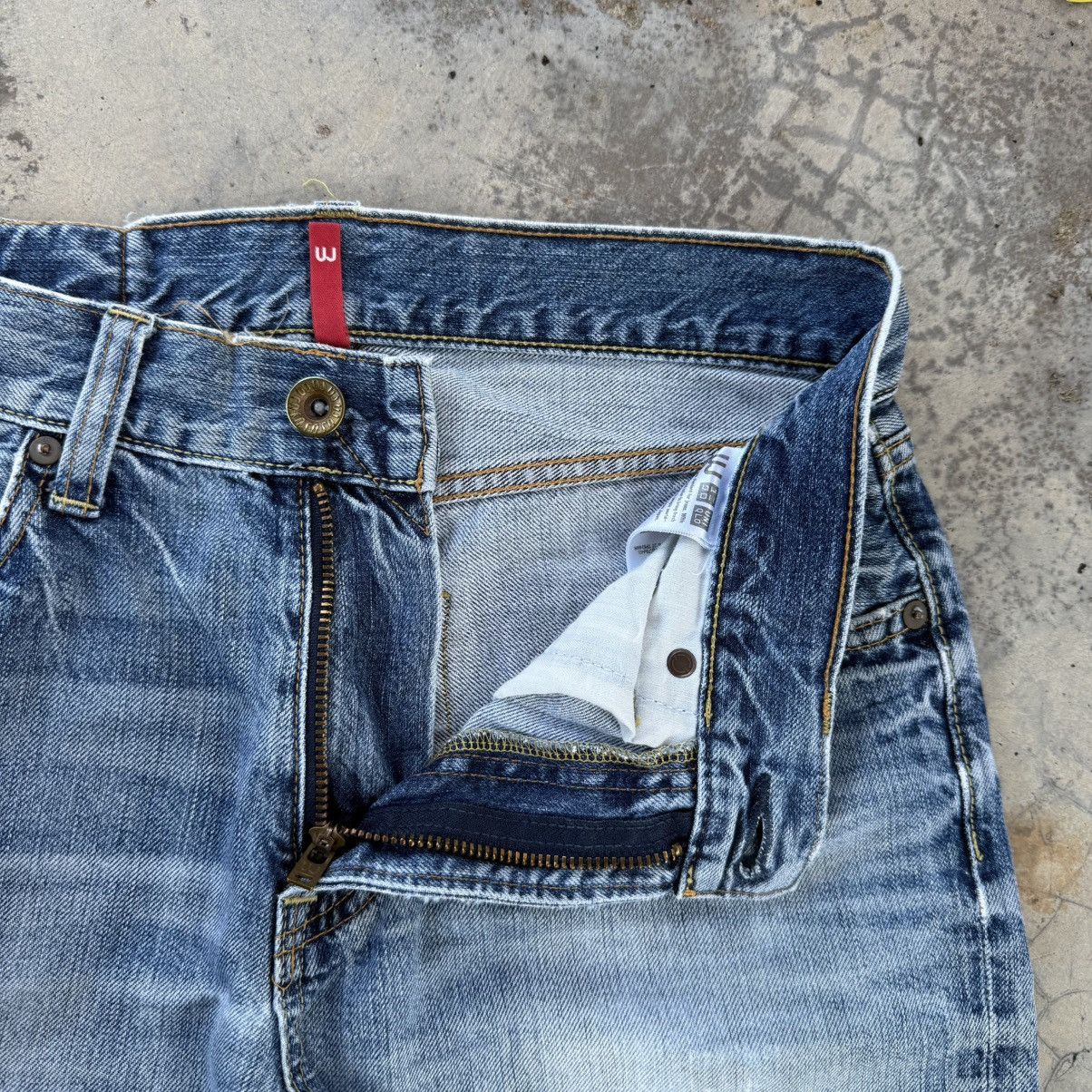 Japanese Brand W30 VINTAGE JAPANESE MUD WASH FADED RIPPED JEAN DENIM PANTS Size US 30 / EU 46 - 7 Thumbnail