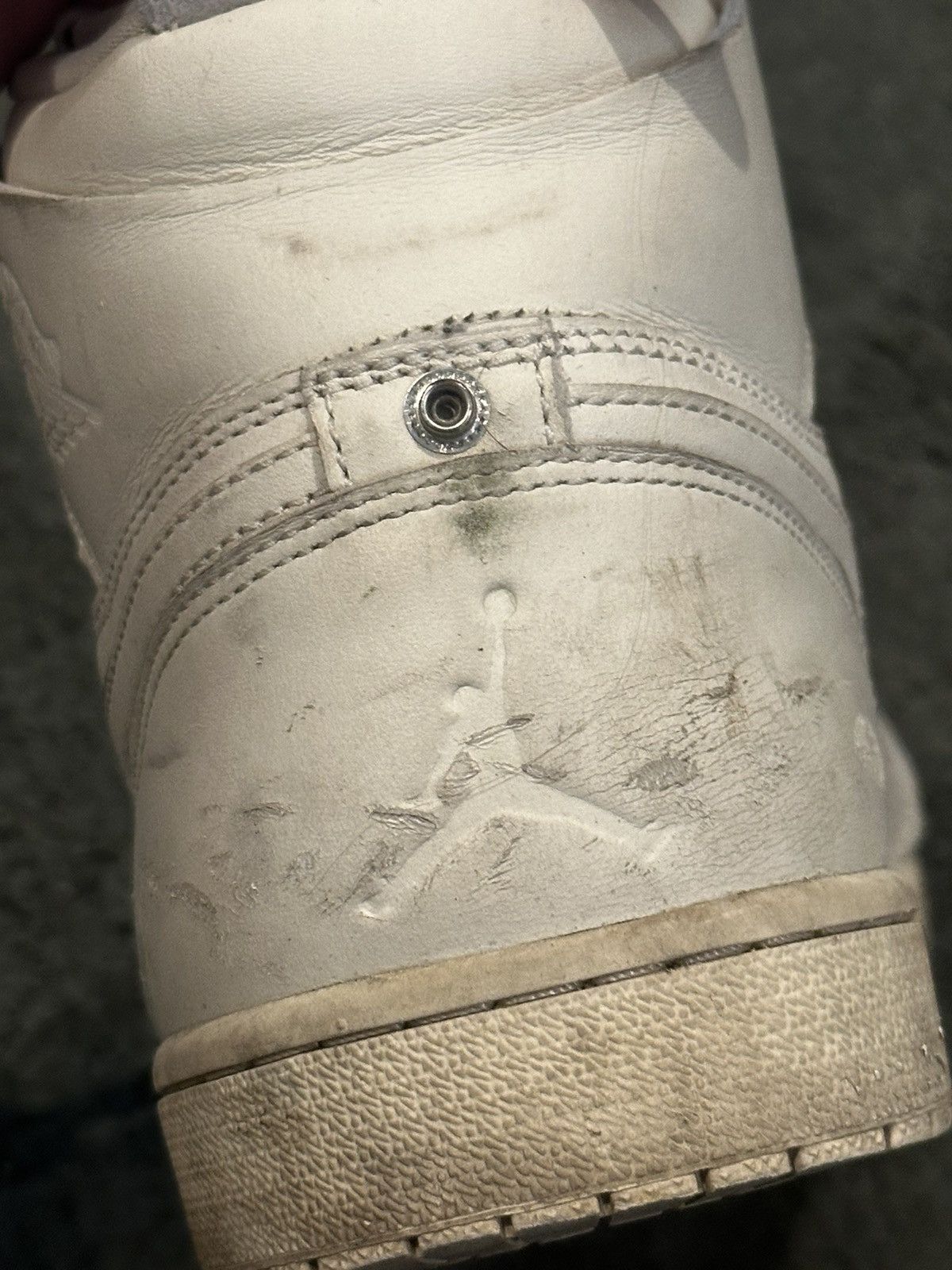 Comme des Garcons × Nike Comme des Garçons x Air Jordan 1 Retro Strap High 'White' Size US 11 / EU 44 - 9 Thumbnail