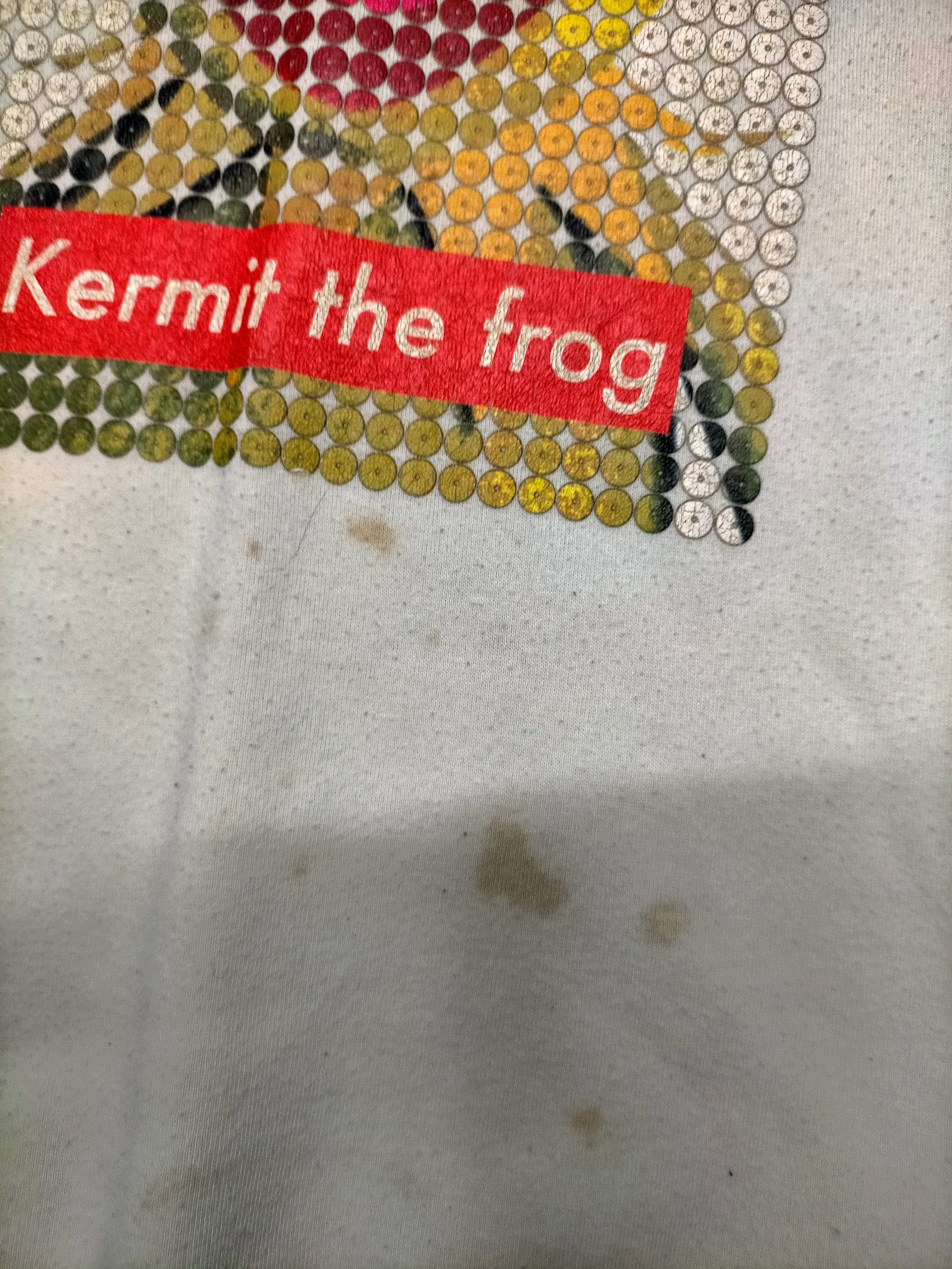 Disney × Vintage Vintage Kermit The Frog Disney Sweatshirt Size US XL / EU 56 / 4 - 5 Thumbnail