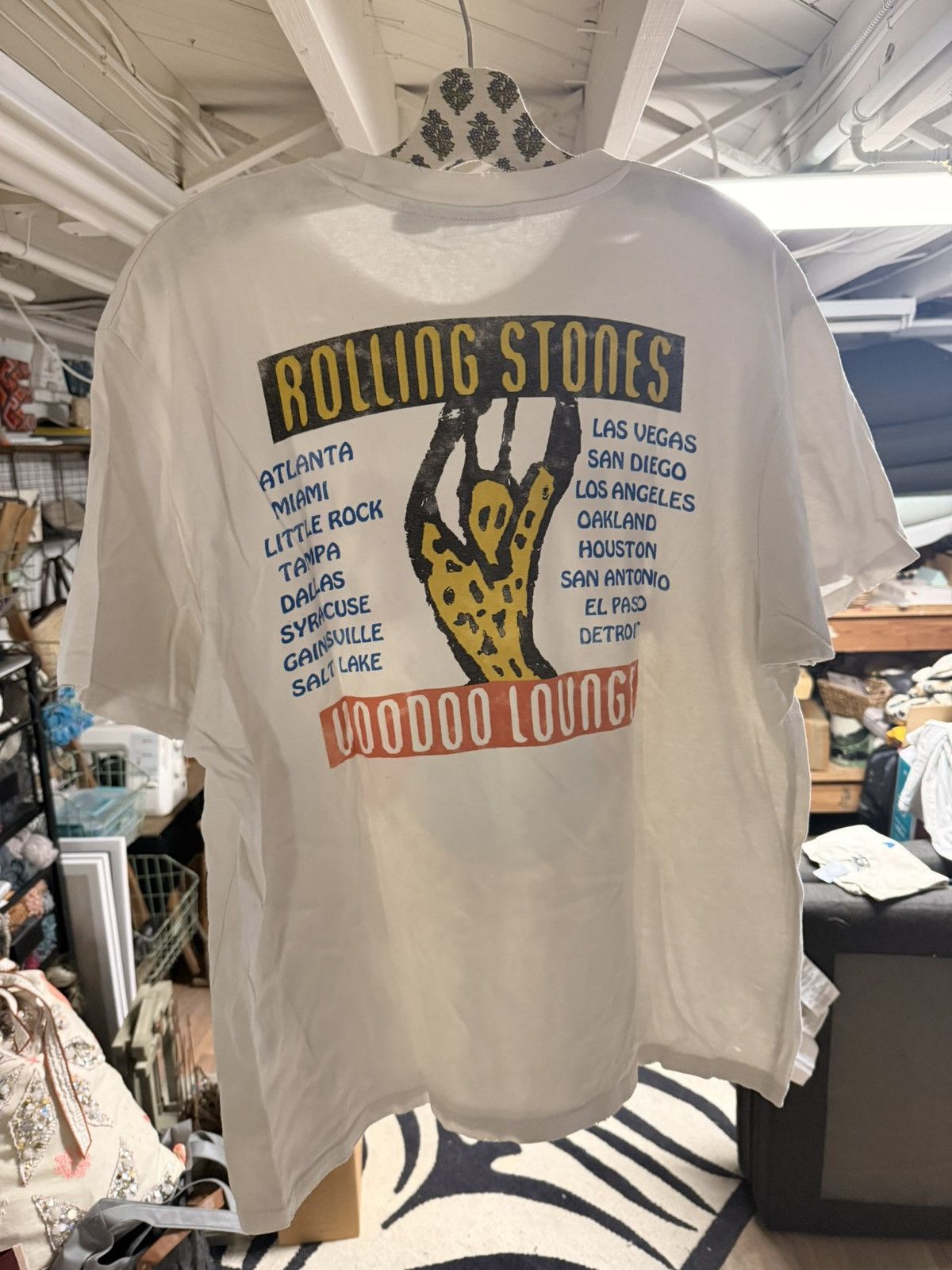 The Rolling Stones 94-95 Voodoo lounge rolling stones Size US L / EU 52-54 / 3 - 2 Thumbnail