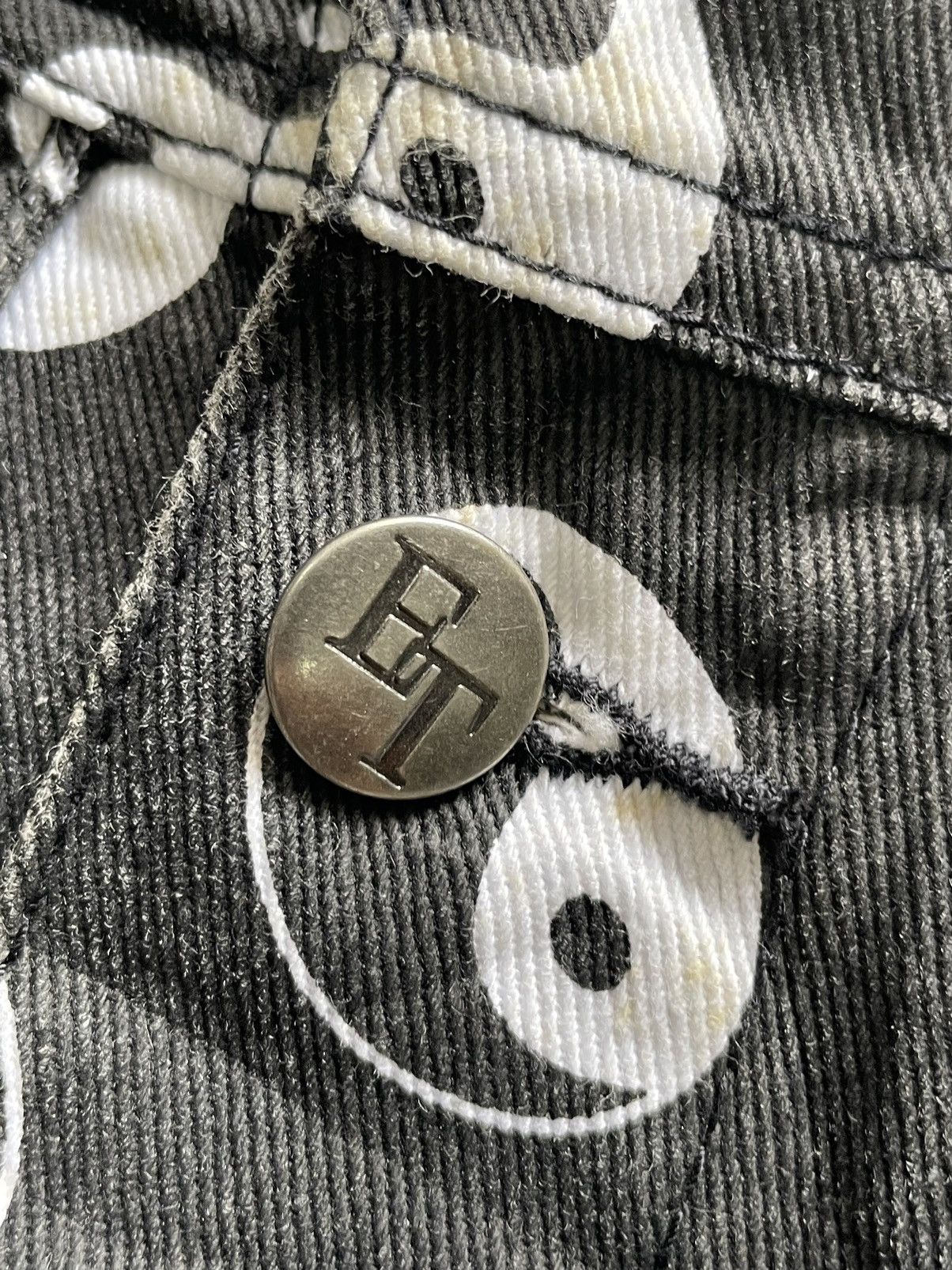 If Six Was Nine Evil Twin Overprint Taosim Denim Jacket Size US S / EU 44-46 / 1 - 10 Thumbnail