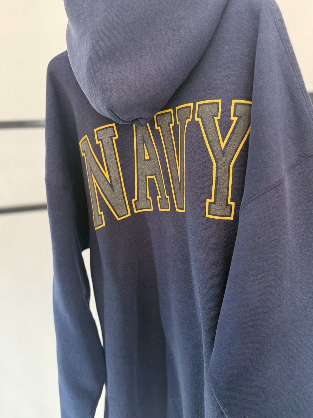 Vintage 🔥 Vintage 90's USN iConic Logo Military Wear Hoodies - XL Size US XL / EU 56 / 4 - 9 Thumbnail