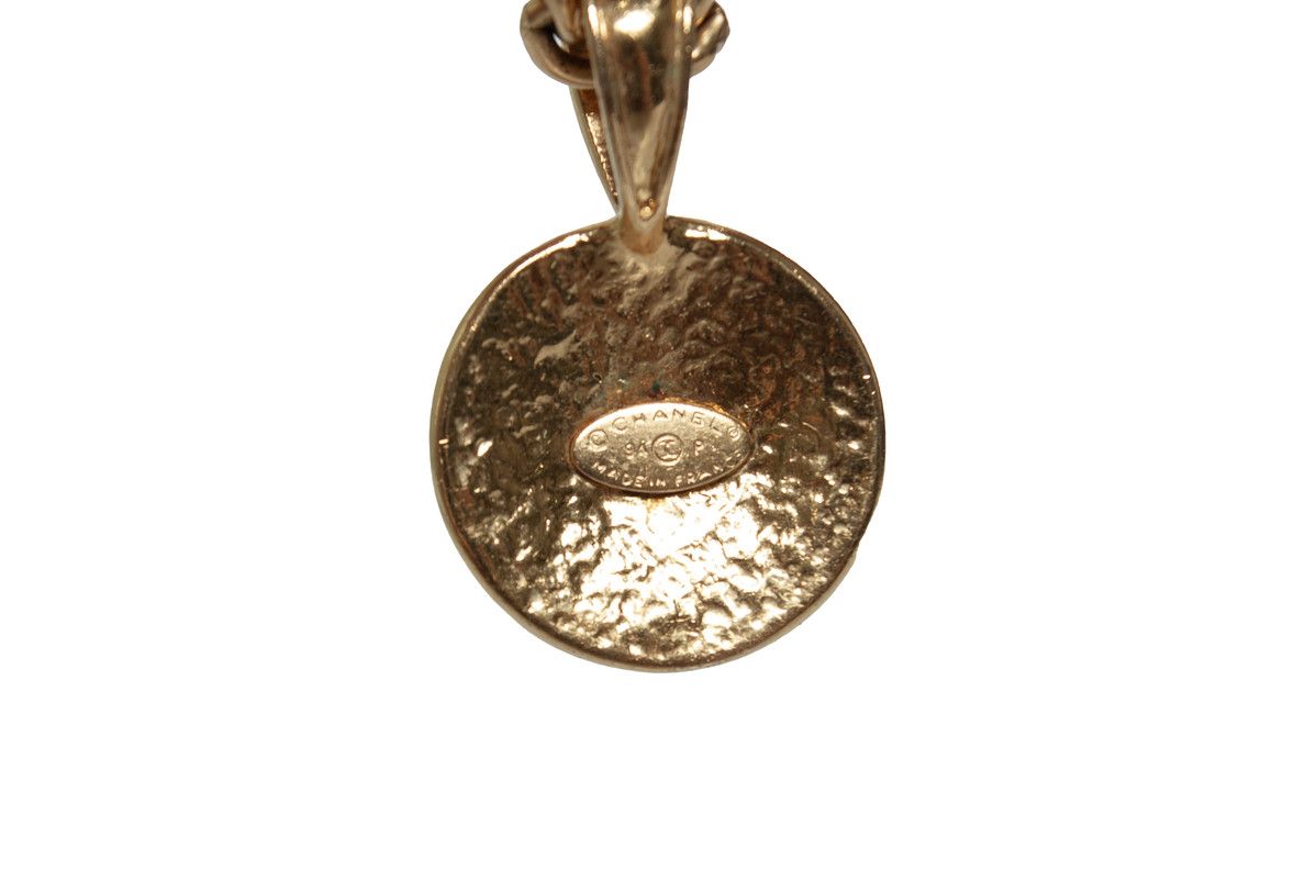 Chanel Chanel, vintage 94P CC medaillon necklace Size ONE SIZE - 4 Thumbnail