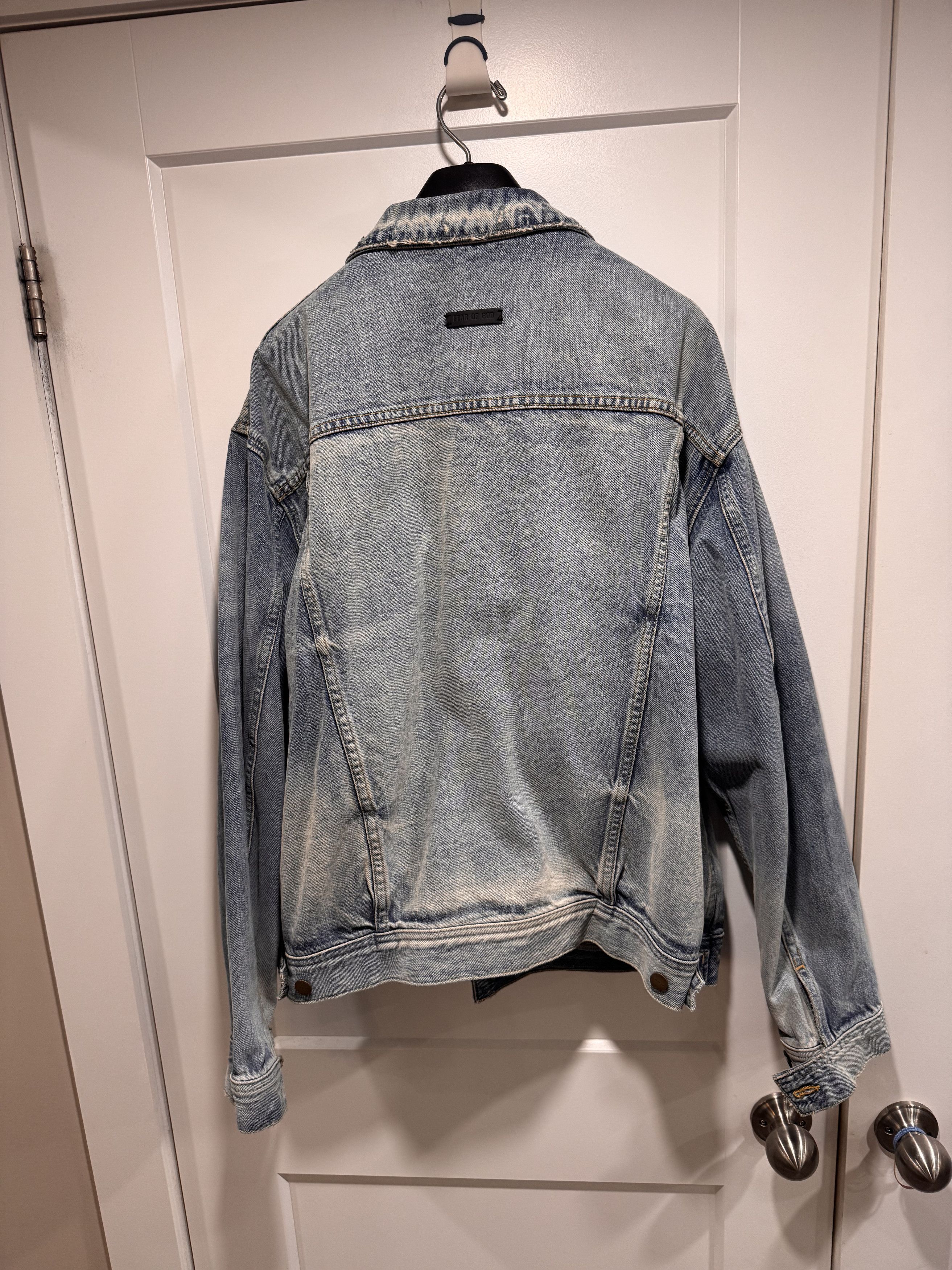 Fear of God Fear of God Seventh Collection Denim Trucker Jacket Size US XL / EU 56 / 4 - 4 Thumbnail