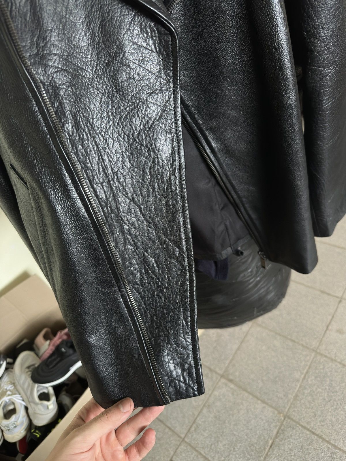 Genuine Leather Zara Relaxed Fit Buffalo Leather Jacket Limited Edition Size US L / EU 52-54 / 3 - 14 Thumbnail