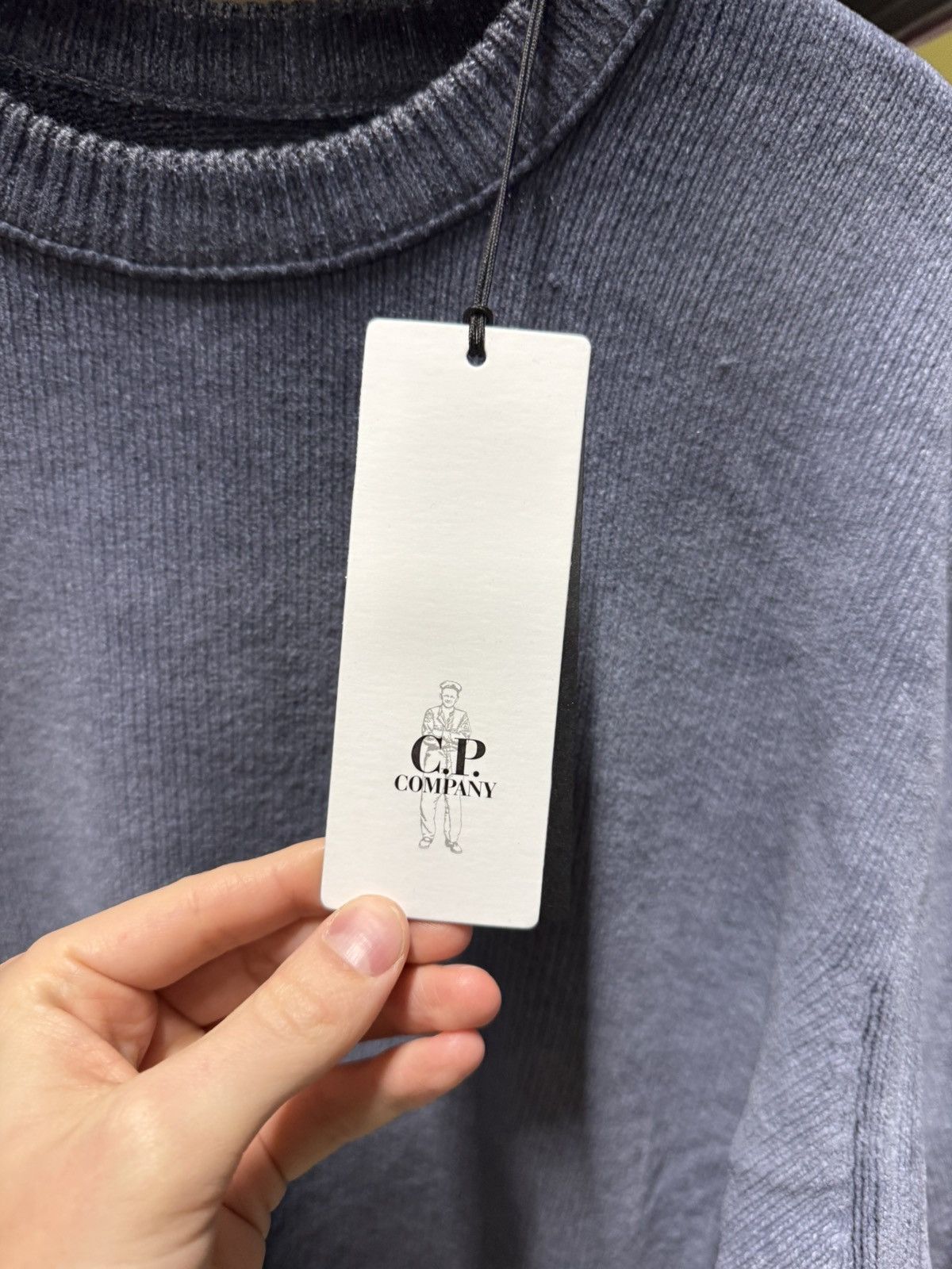 C.P. Company C.P Company Knitted Logo Sweater NEW 450$ Size US M / EU 48-50 / 2 - 3 Thumbnail