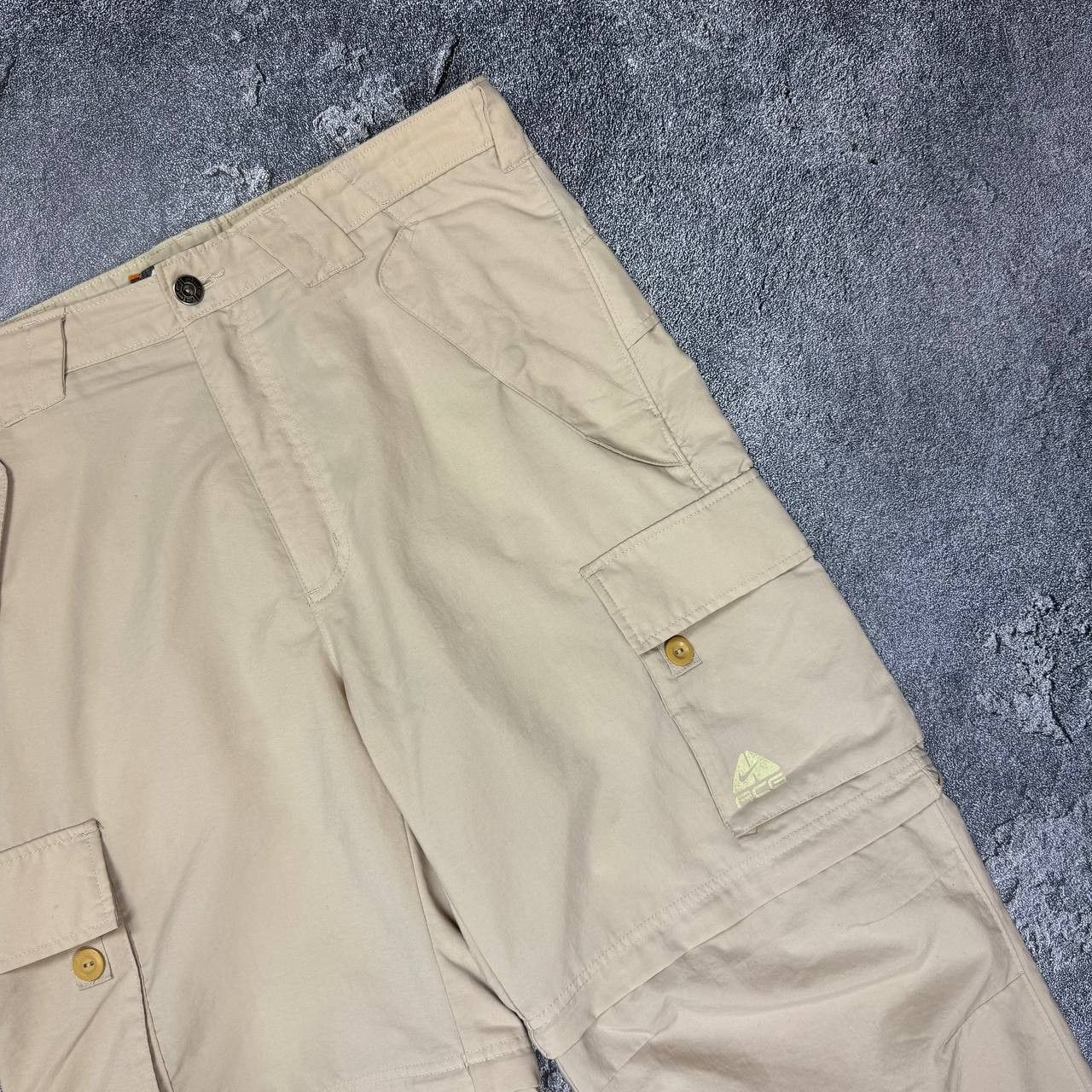 Nike ACG Vintage Nike ACC Cargo Pants Shorts 2 in 1 Transformers Size US 34 / EU 50 - 3 Thumbnail