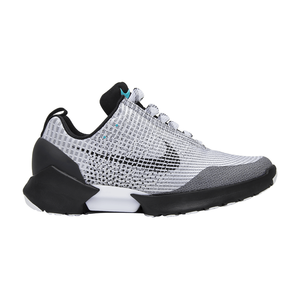 image of Nike Hyperadapt 1.0 Metallic Silver Shoes in Grey, Men's (Size 9)
