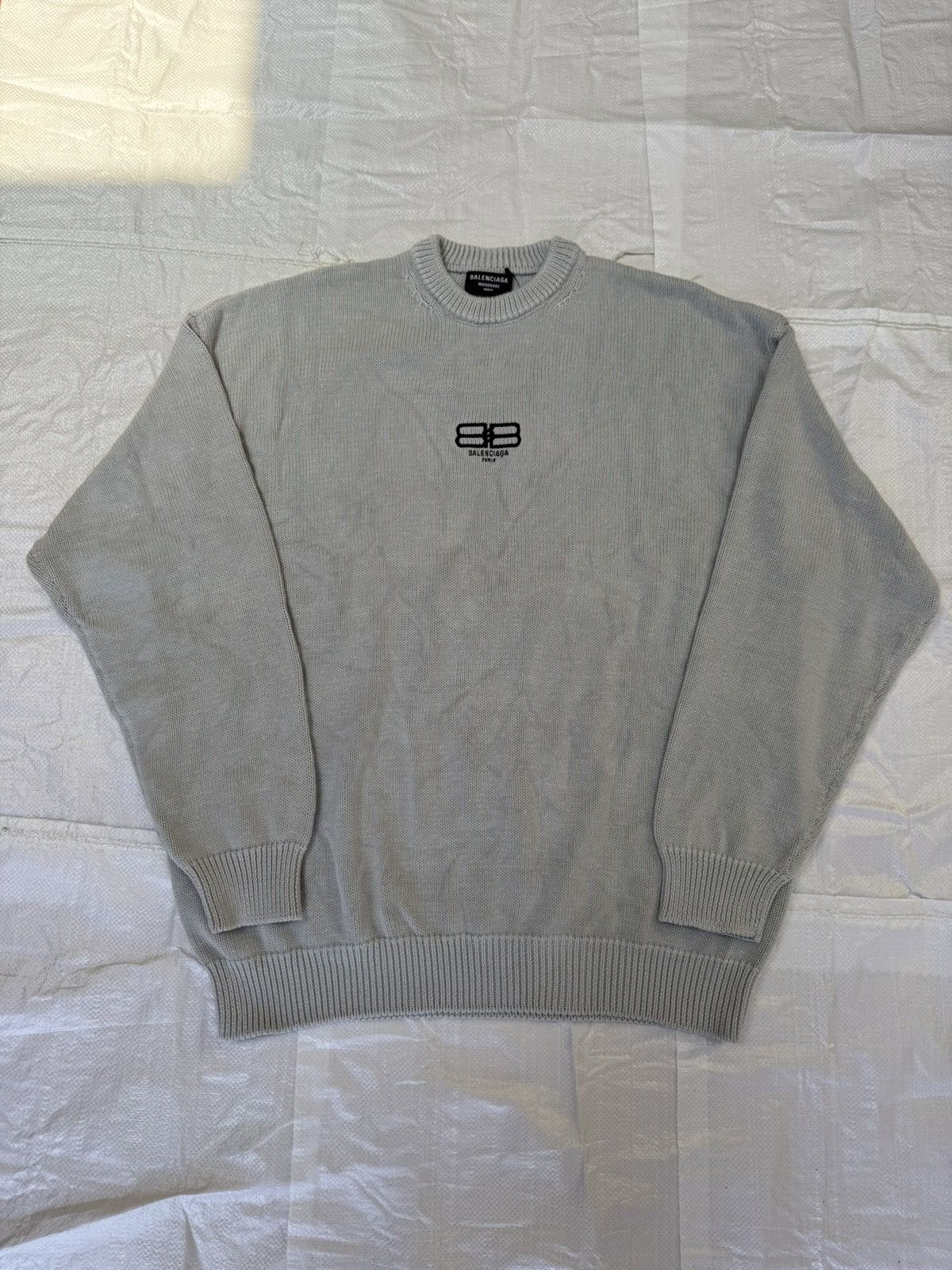 Balenciaga Balenciaga 20AW BB Paris Icon Sweater | Grailed