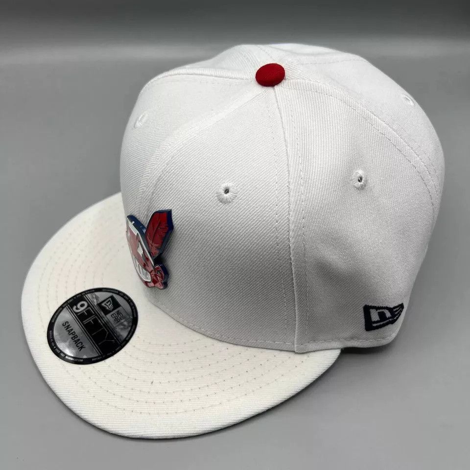 New Era Cleveland Indians Guardians Metal Logo Hat Snapback Cap New ...