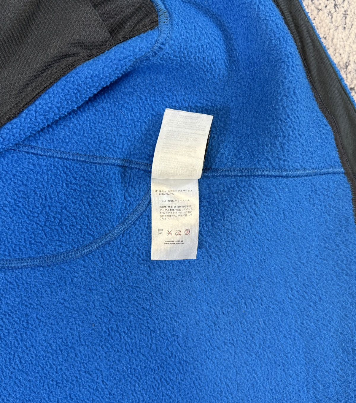 Norrona Norrøna Trollveggen Warm2 Fleece Jacket Men XS Polartec Blue Size US XS / EU 42 / 0 - 13 Thumbnail