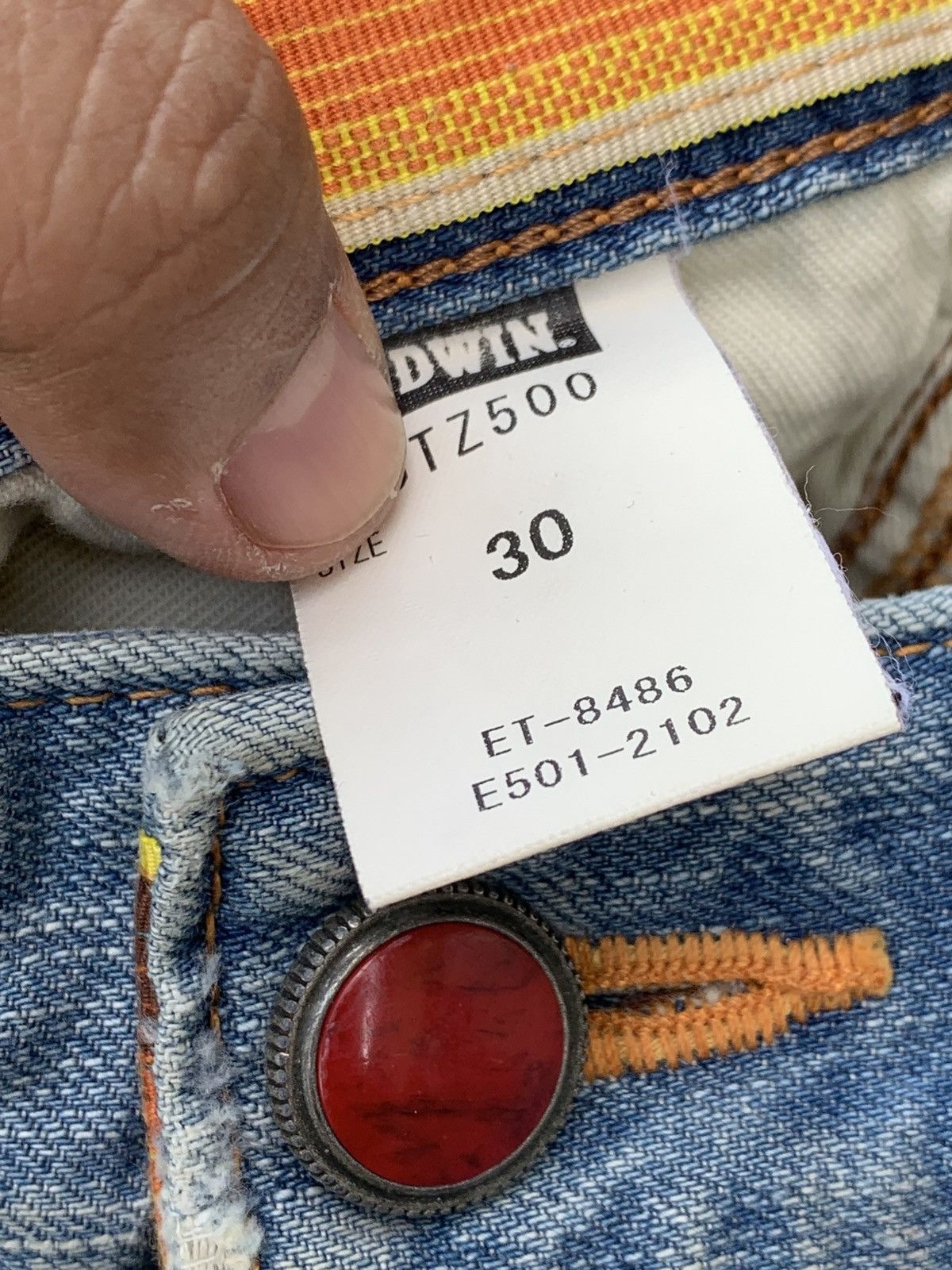 Edwin FLARE EDWIN BLUE TRIP NATIVE STYLE & JAPAN MARKET. (32) Size US 32 / EU 48 - 7 Thumbnail