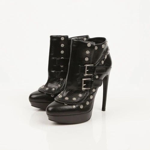 Alexander McQueen Alexander McQueen Studded Ankle Boots Size US 8 / IT 38 - 1 Thumbnail