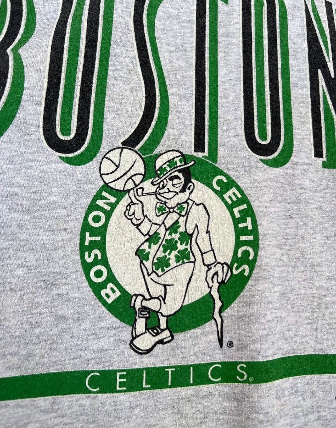 Vintage Vintage 90s Boston Celtics Sweatshirt Salem Sportwear USA Size US XL / EU 56 / 4 - 3 Thumbnail