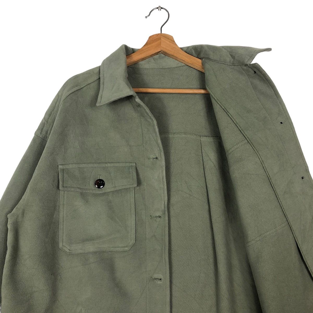 Japanese Brand 🔥90’s Vtg Chore Jacket Wool Worker GU Japan Issey Miyake Size US XL / EU 56 / 4 - 10 Thumbnail