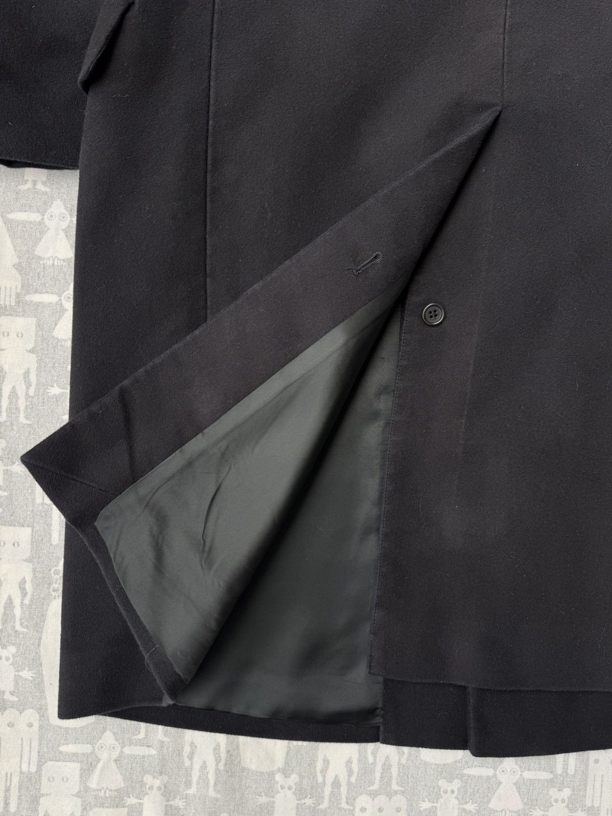 Helmut Lang Helmut Lang AW03 Tuxedo Moleskin Chesterfield Coat Size US L / EU 52-54 / 3 - 6 Thumbnail
