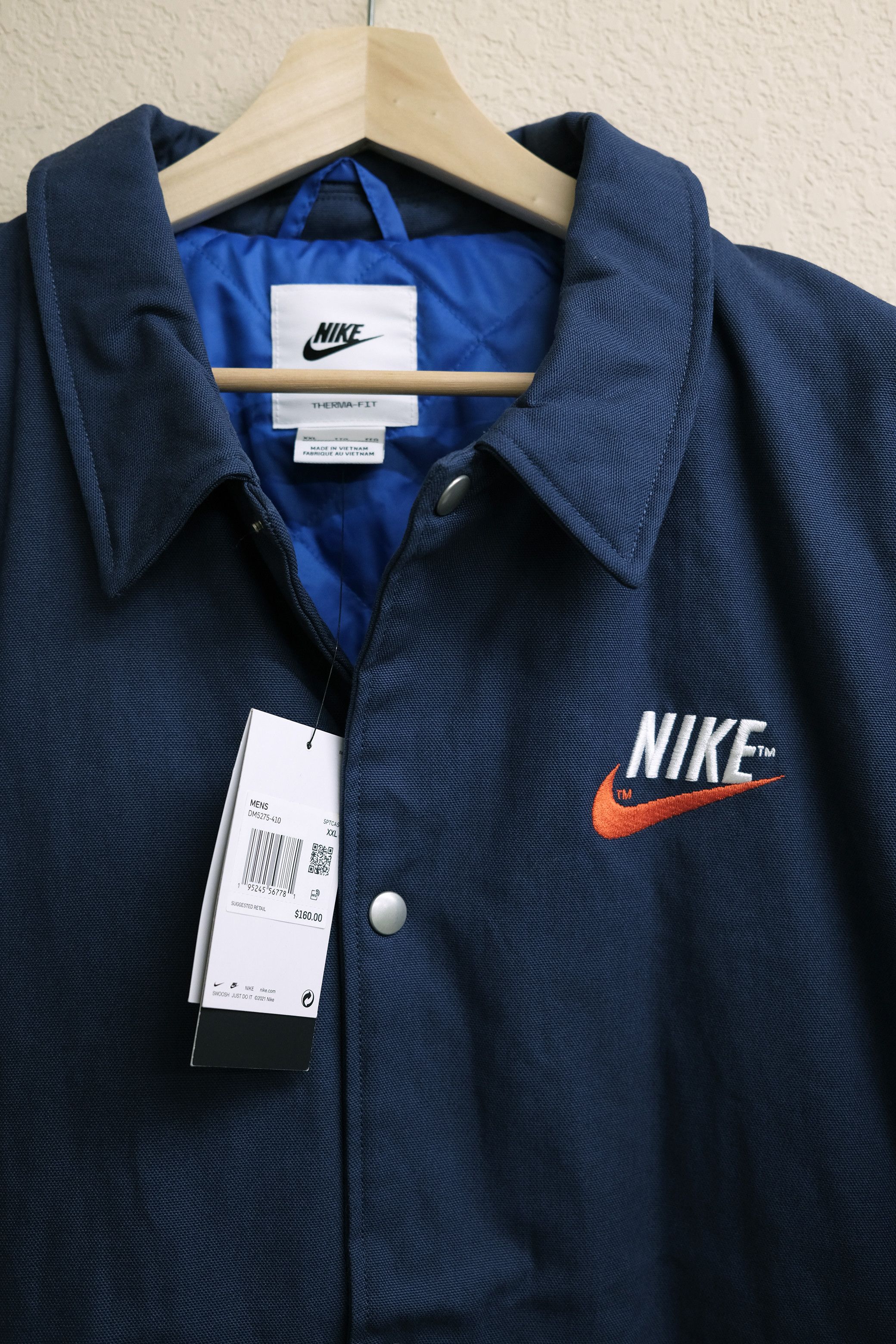 Nike Nike NSW Canvas Coach Jacket XXL Size US XXL / EU 58 / 5 - 3 Thumbnail