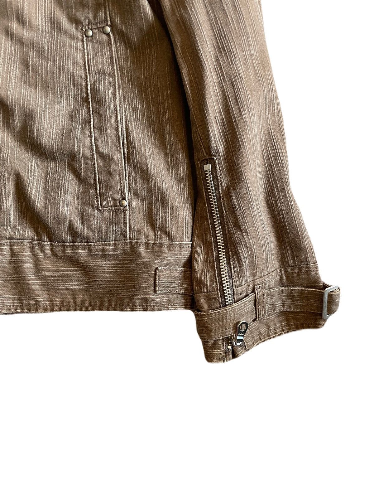 If Six Was Nine 2000s Japanese archive Vkei Zip Belted Gimmic Jacket Size US S / EU 44-46 / 1 - 6 Thumbnail