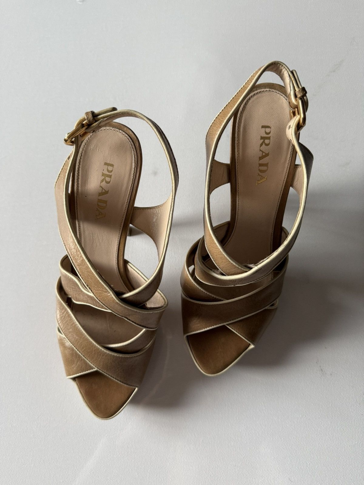 Prada Vintage prada heels Size US 8.5 / IT 38.5 - 3 Thumbnail