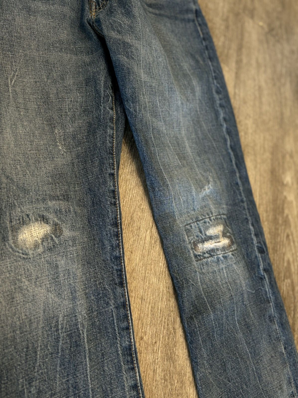 Polo Ralph Lauren × Vintage Blue Polo Ralph Lauren Denim Size US 36 / EU 52 - 4 Thumbnail