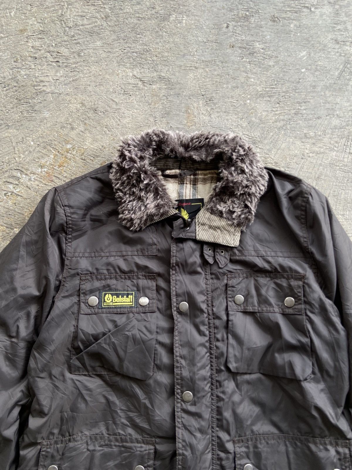 Belstaff 2000s Belstaff - Trailmaster Multipocket Fur Neck Jacket Size US XL / EU 56 / 4 - 3 Thumbnail