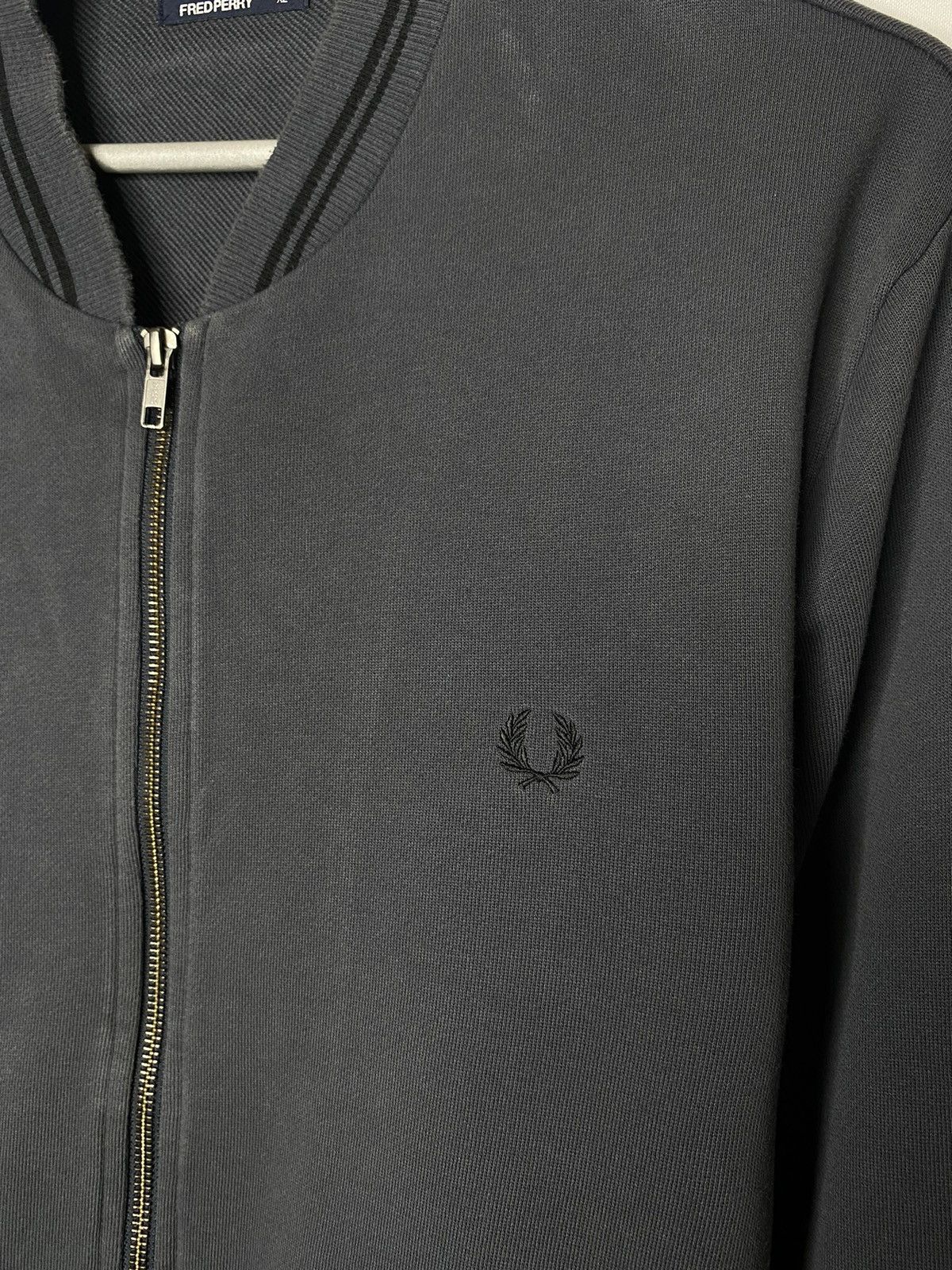 Fred Perry × Vintage ❌Vintage Fred Perry Full Zip Jacket Sweatshirt Pullover❌ Size US XL / EU 56 / 4 - 4 Thumbnail