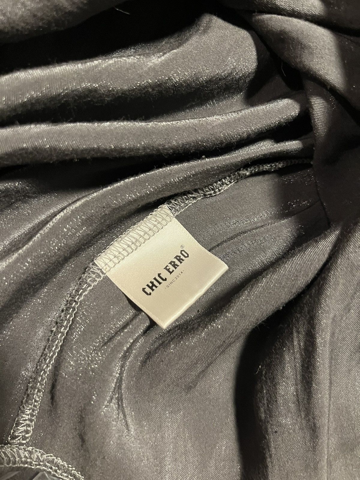 Designer × Japanese Brand Chic Erro Silver Shirt Size M / US 6-8 / IT 42-44 - 6 Thumbnail