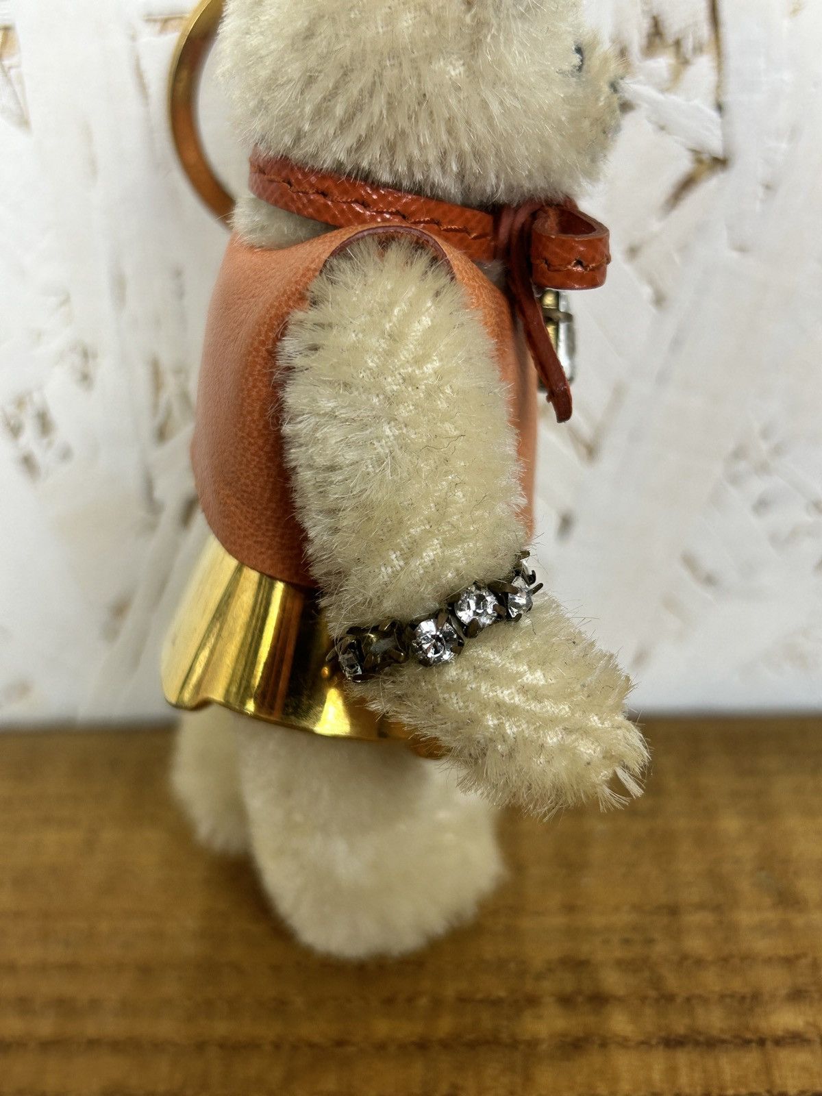 Prada Vintage Prada Metal Dress Teddy Bear Bag Charm Key Holder Size ONE SIZE - 4 Thumbnail