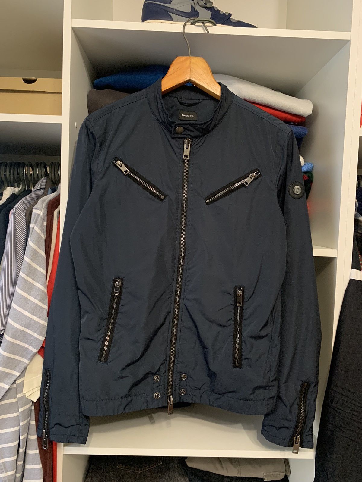 Diesel Diesel Multipocket Bomber Jacket Size US M / EU 48-50 / 2 - 1 Thumbnail