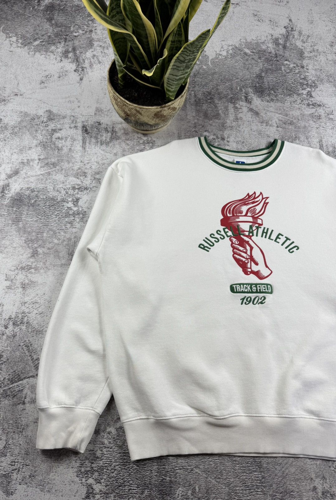 Russell Athletic Russell Athletic USA Relaxed Rap Sweatshirt Hoodie Pullover Size US L / EU 52-54 / 3 - 2 Thumbnail
