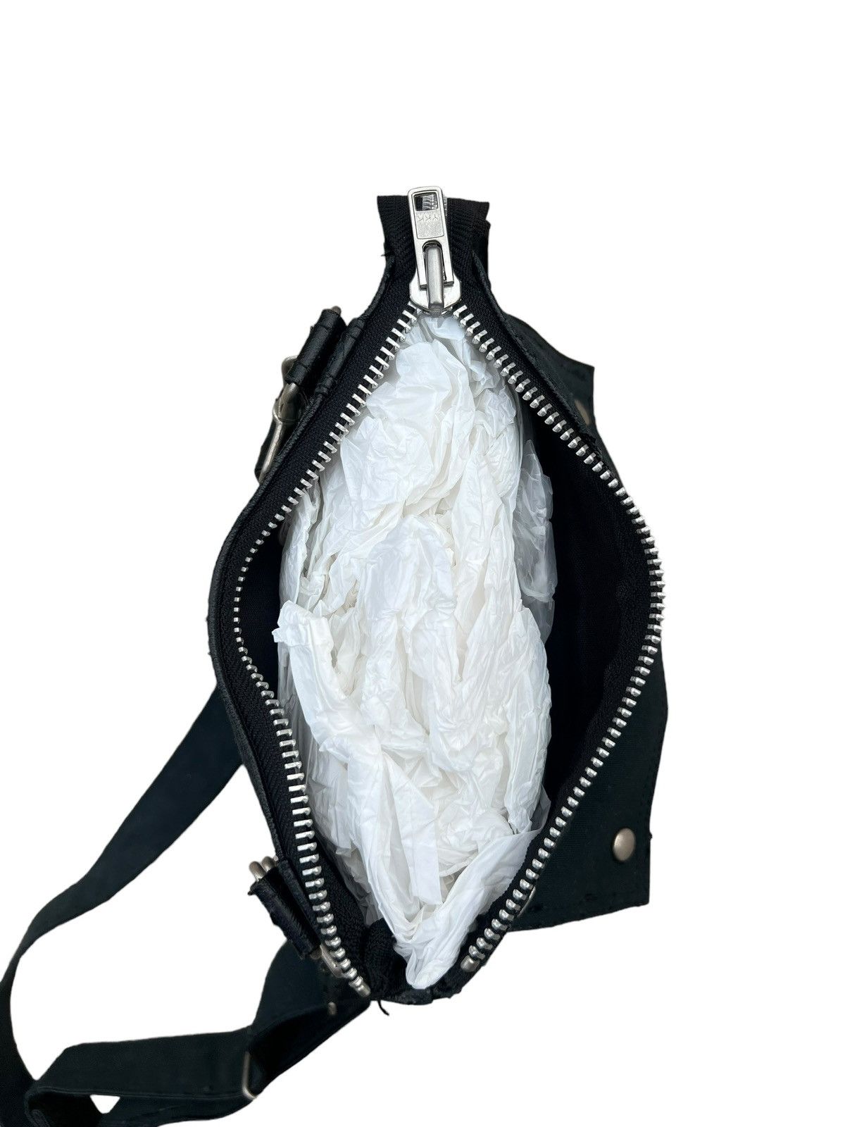 Japanese Brand Vintage Porter Yoshida Japan Peel Off PU Coated Distress Bag Size ONE SIZE - 15 Thumbnail