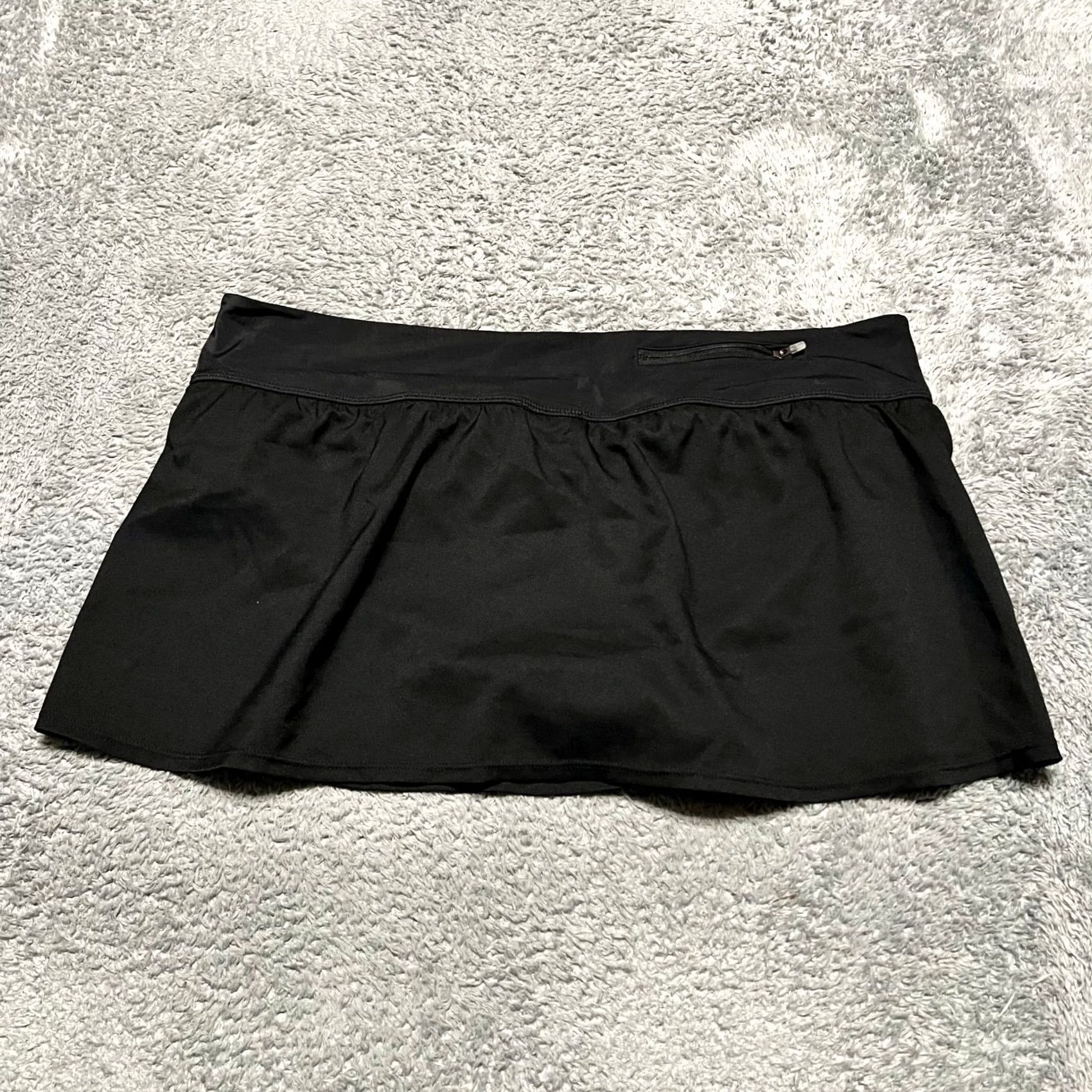 Nike Nike Skirt Skort Womens XL Dri-Fit Black Mini Performance Tennis Shoe? Size 40" / US 18 - 3 Thumbnail