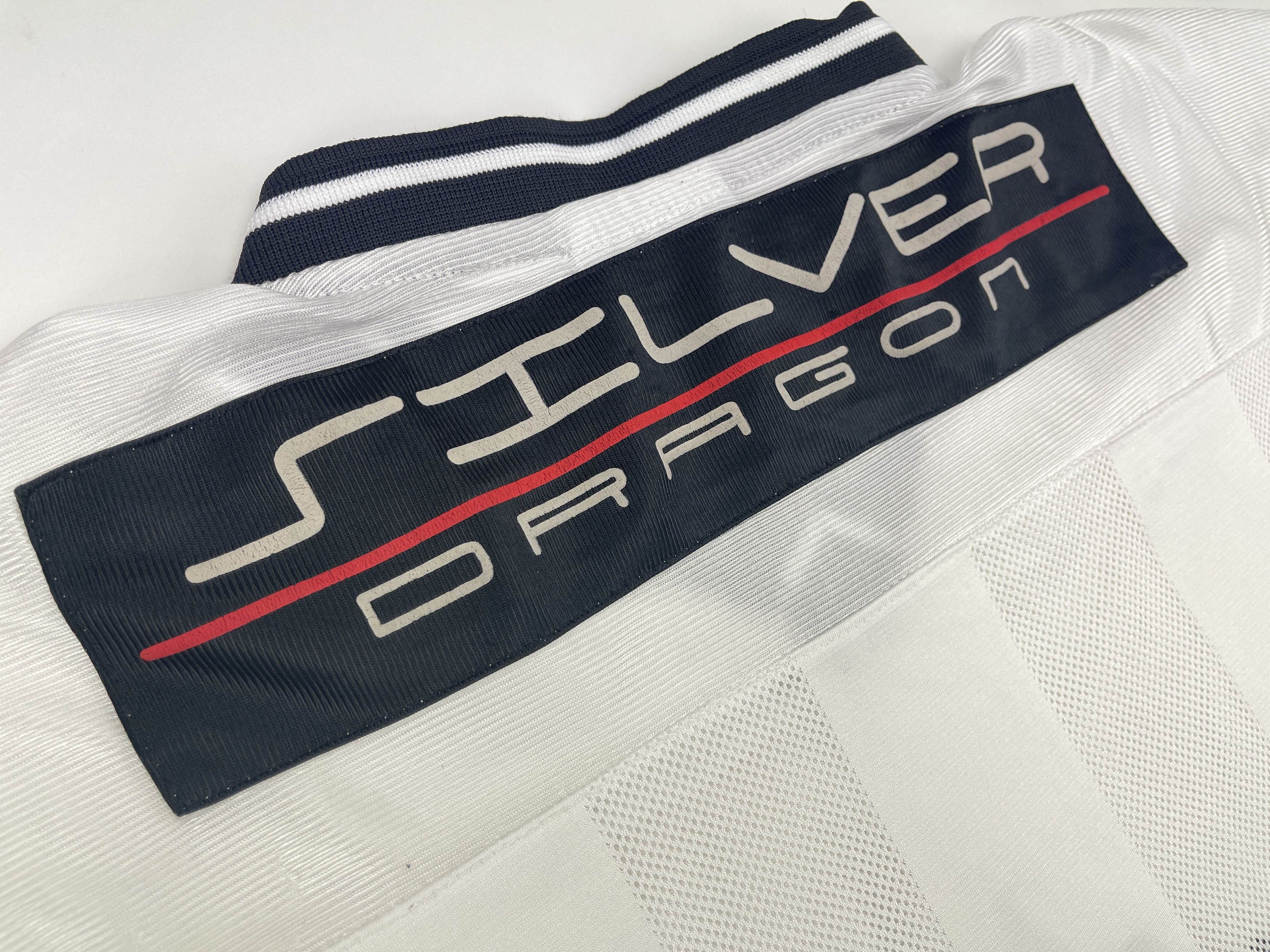Vintage Silver Dragon jersey, white, vintage hip hop t-shirt 90s XXL Size US XXL / EU 58 / 5 - 11 Thumbnail