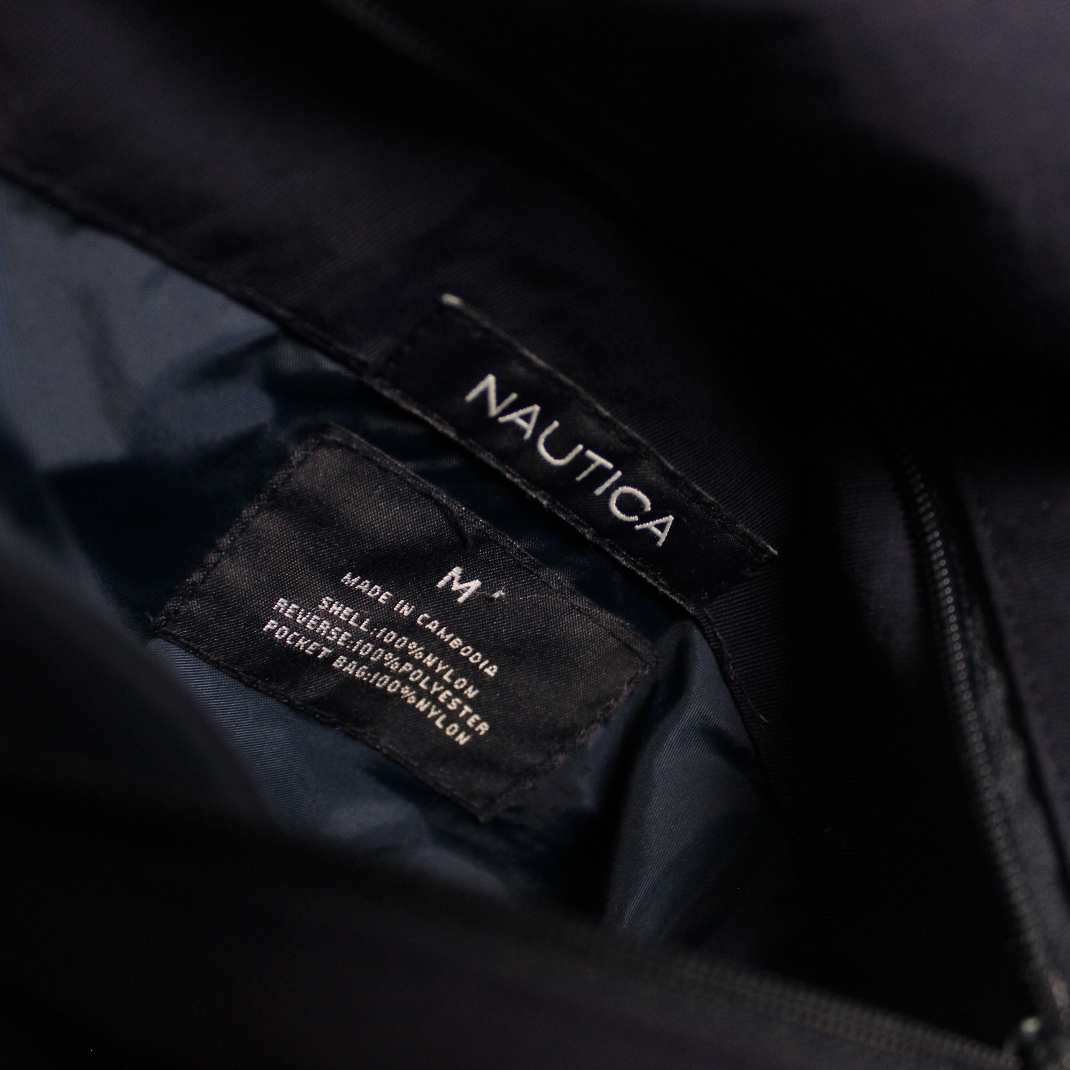 Nautica Nautica reversible jacket men M fleece nylon Size US M / EU 48-50 / 2 - 5 Thumbnail